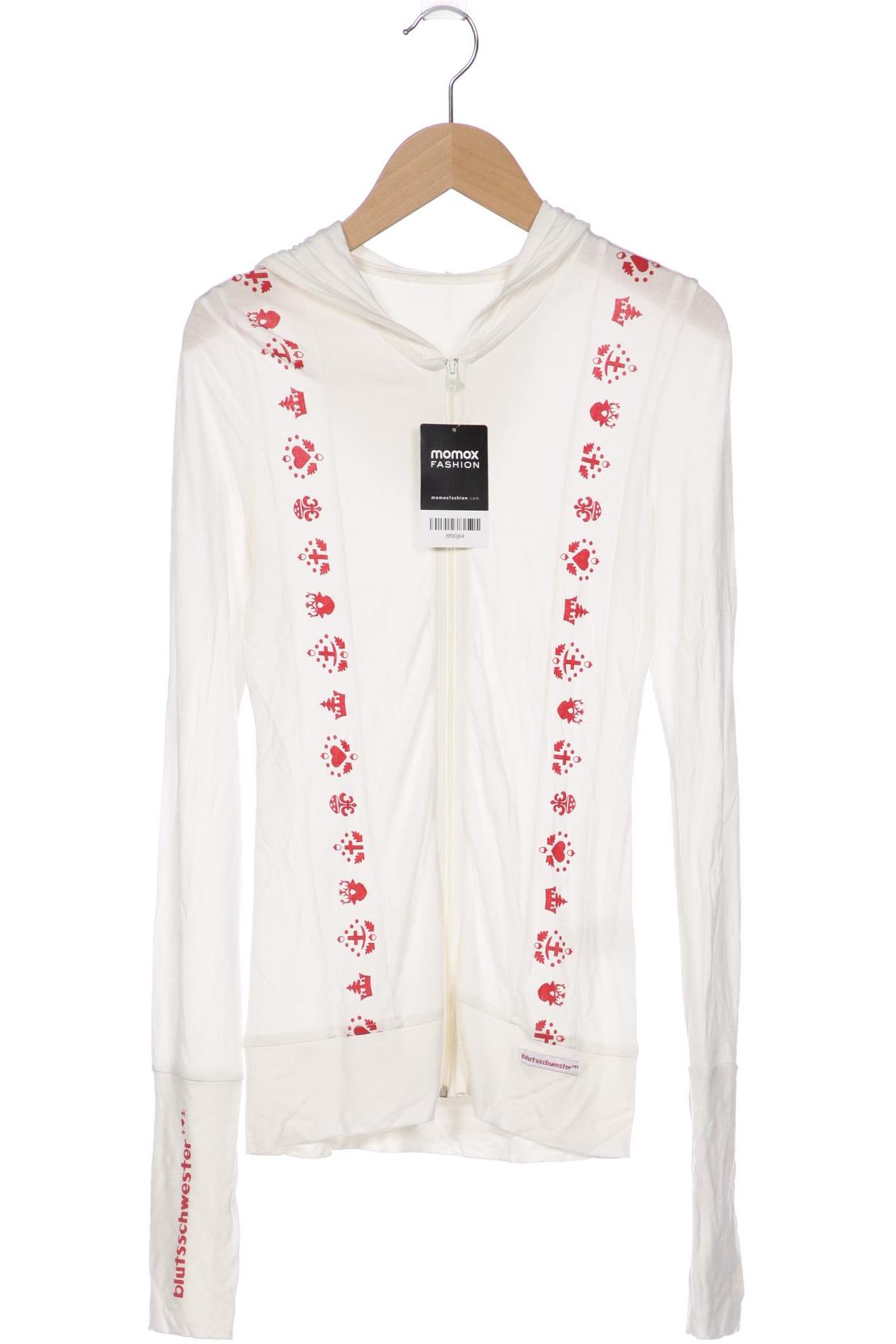 

Blutsgeschwister Damen Kapuzenpullover, cremeweiß