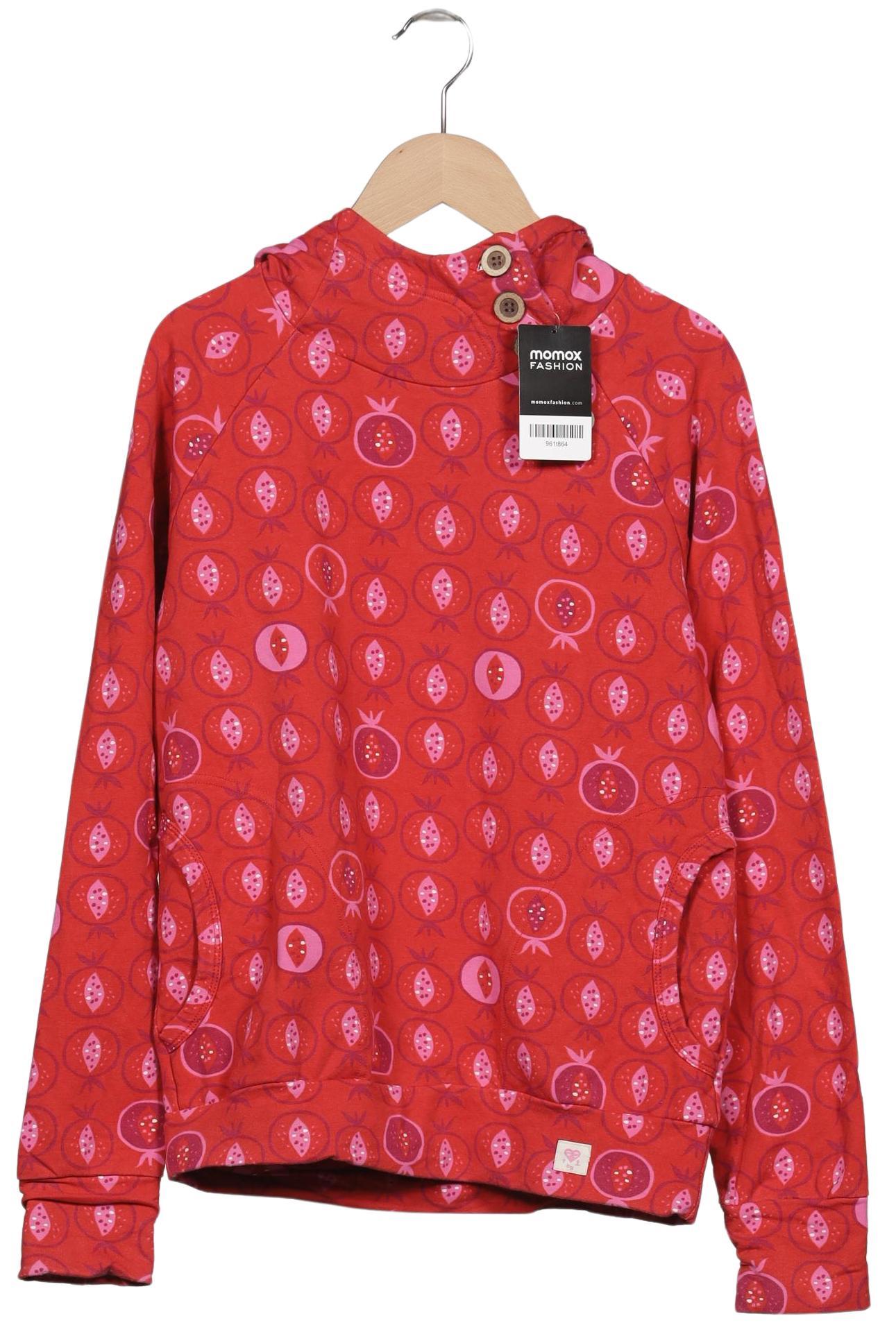

Blutsgeschwister Damen Kapuzenpullover, rot, Gr. 36