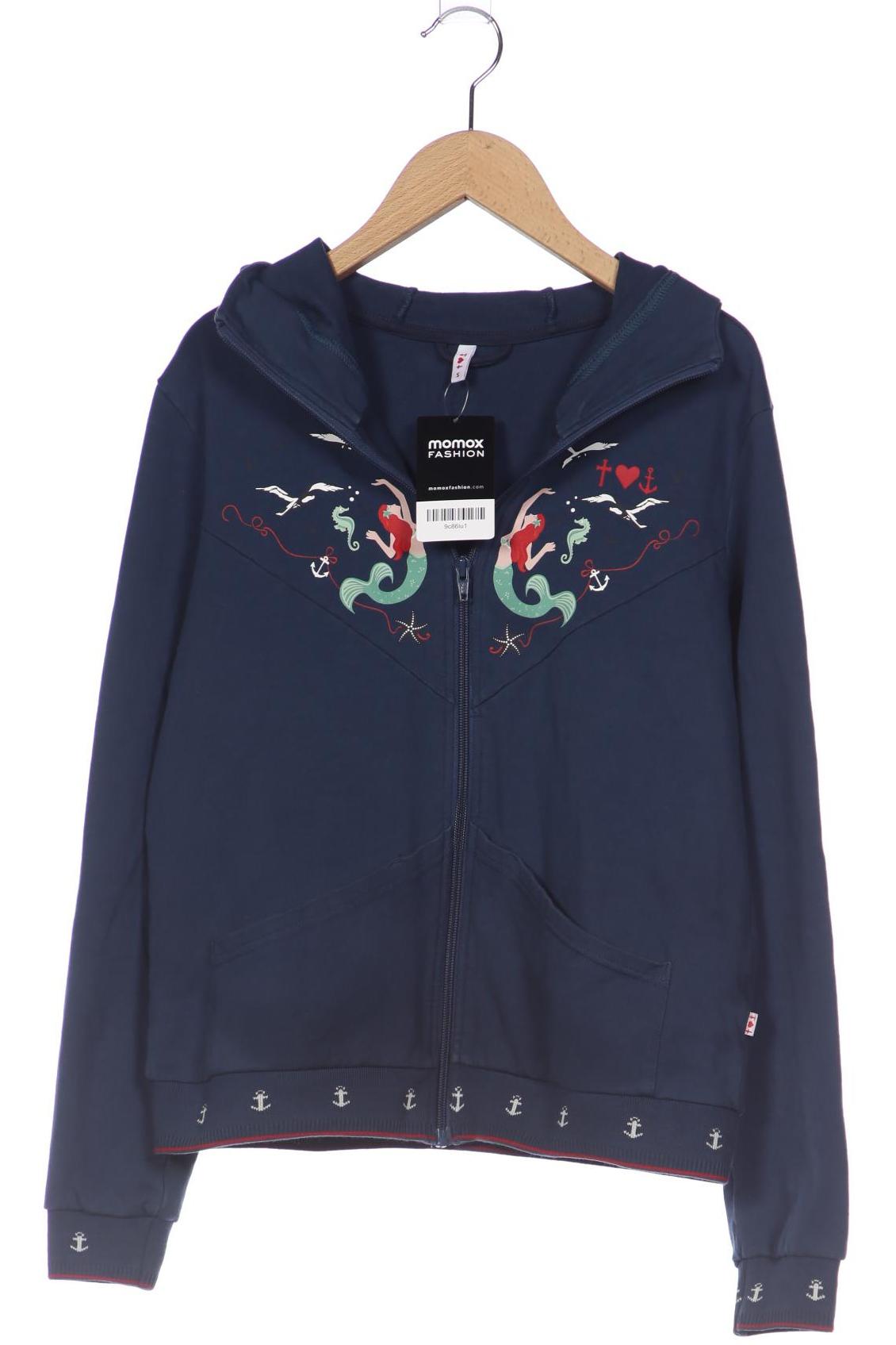 

Blutsgeschwister Damen Kapuzenpullover, marineblau, Gr. 36