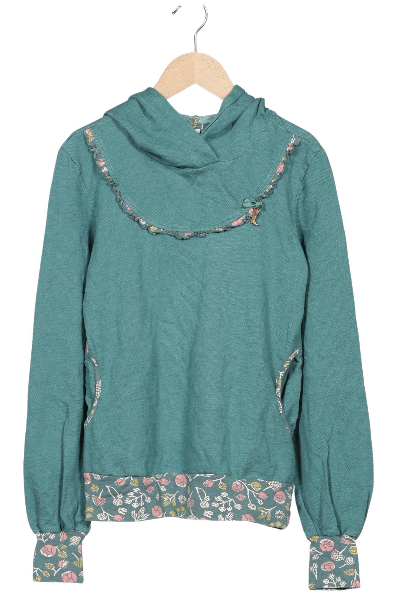 

Blutsgeschwister Damen Kapuzenpullover, türkis, Gr. 36