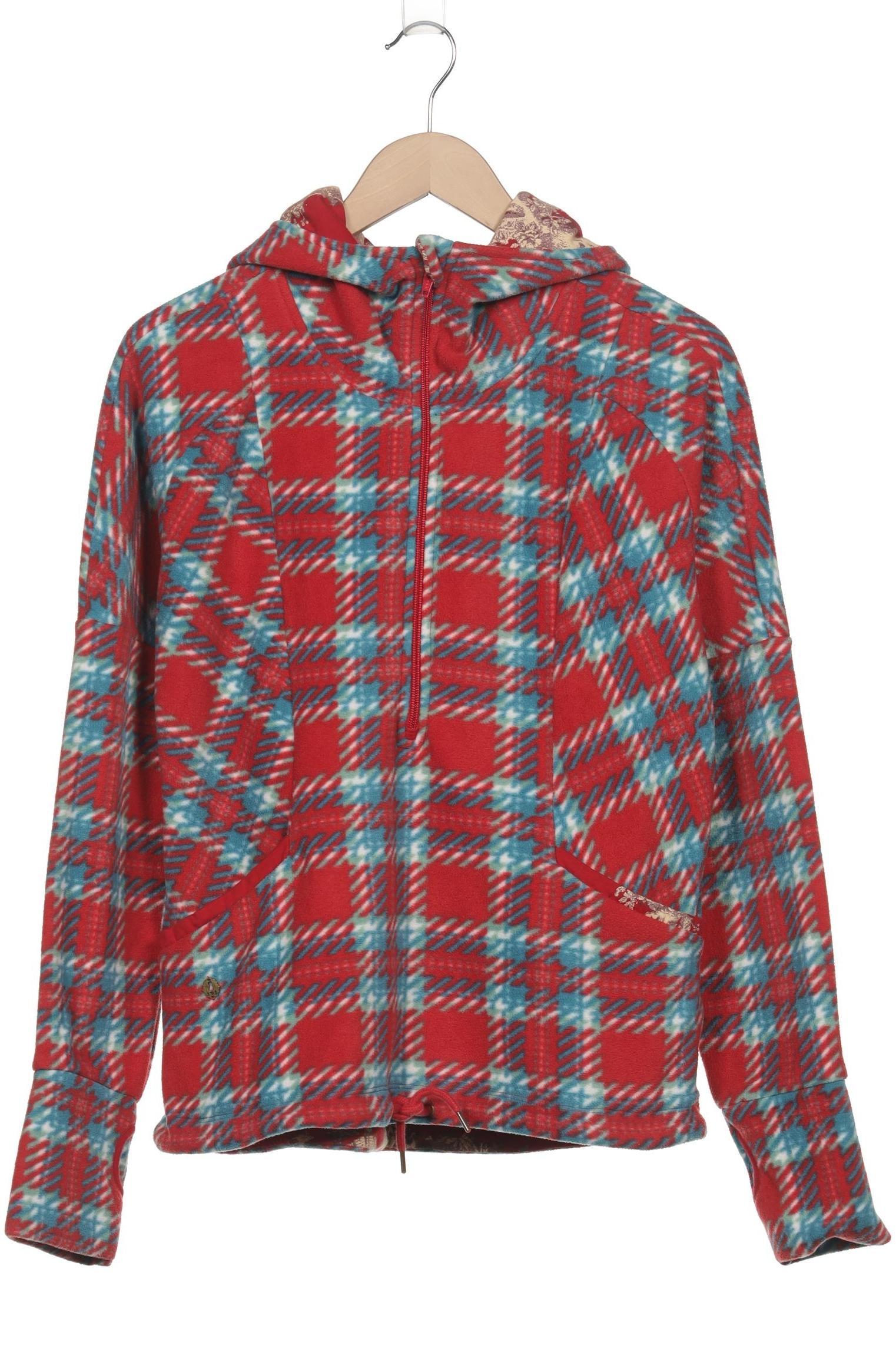 

Blutsgeschwister Damen Kapuzenpullover, rot, Gr. 42