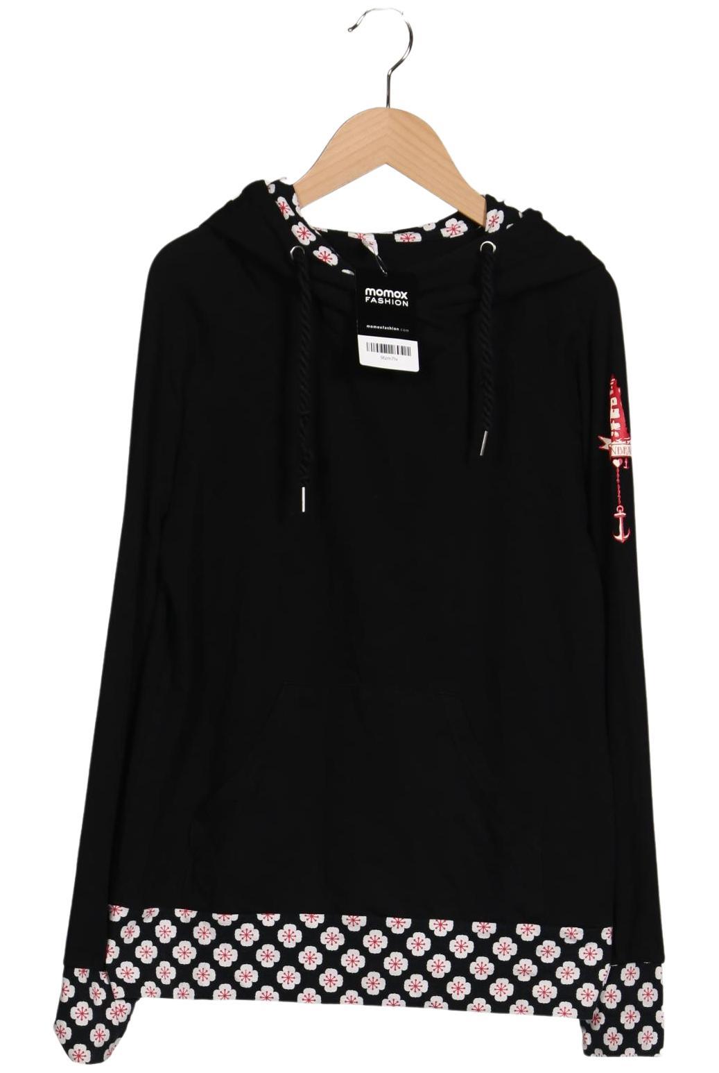 

Blutsgeschwister Damen Kapuzenpullover, schwarz, Gr. 36