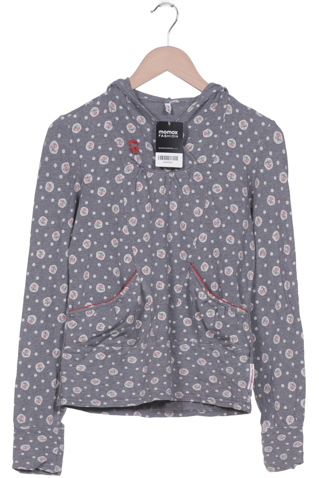 

Blutsgeschwister Damen Kapuzenpullover, grau, Gr. 38