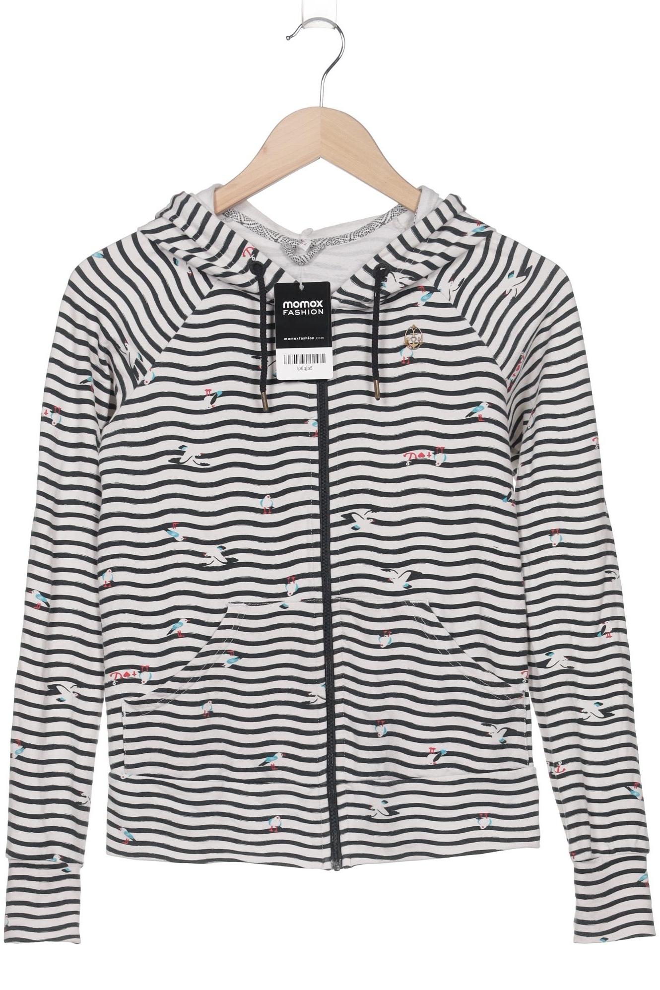 

Blutsgeschwister Damen Kapuzenpullover, weiß, Gr. 36