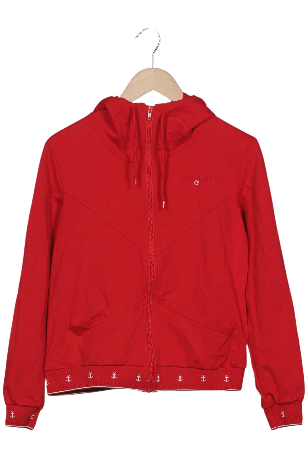 

Blutsgeschwister Damen Kapuzenpullover, rot, Gr. 38