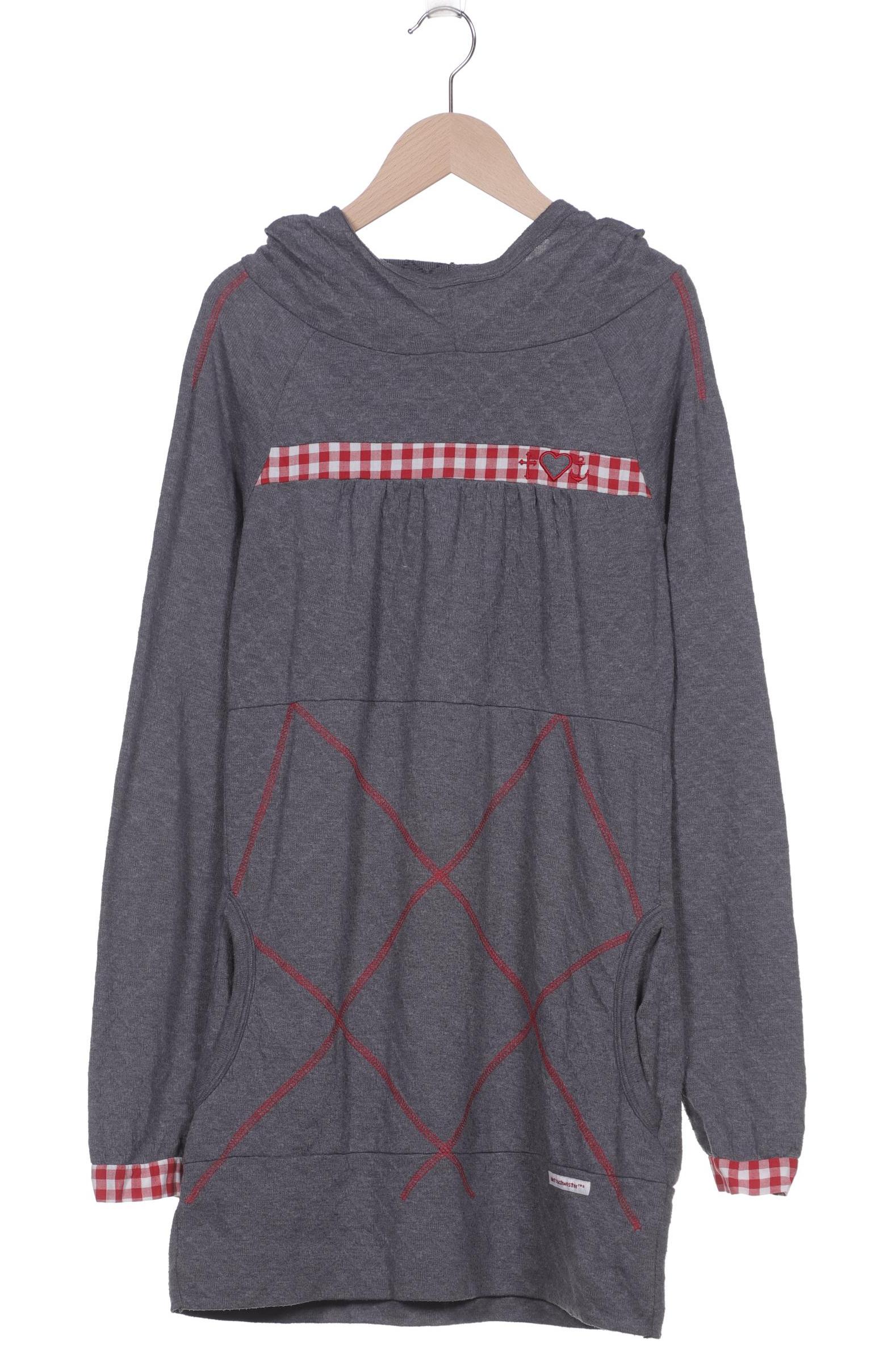 

Blutsgeschwister Damen Kapuzenpullover, grau, Gr. 38