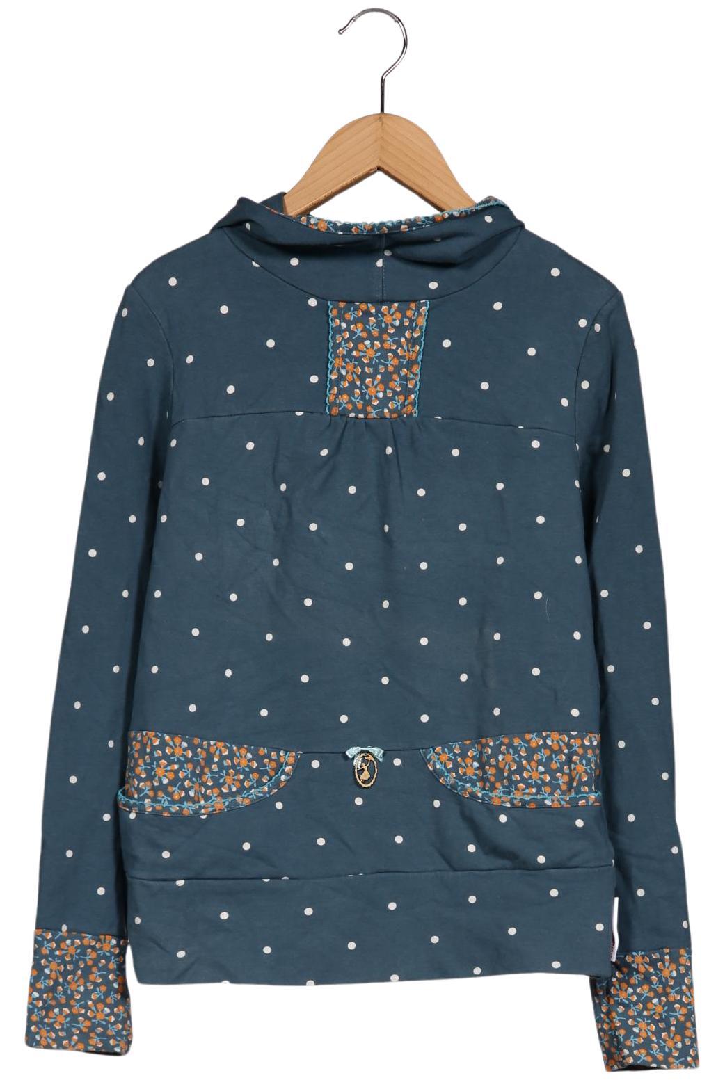 

Blutsgeschwister Damen Kapuzenpullover, blau, Gr. 38