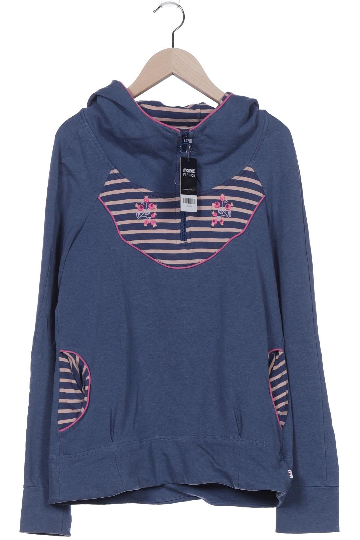 

Blutsgeschwister Damen Kapuzenpullover, blau, Gr. 42
