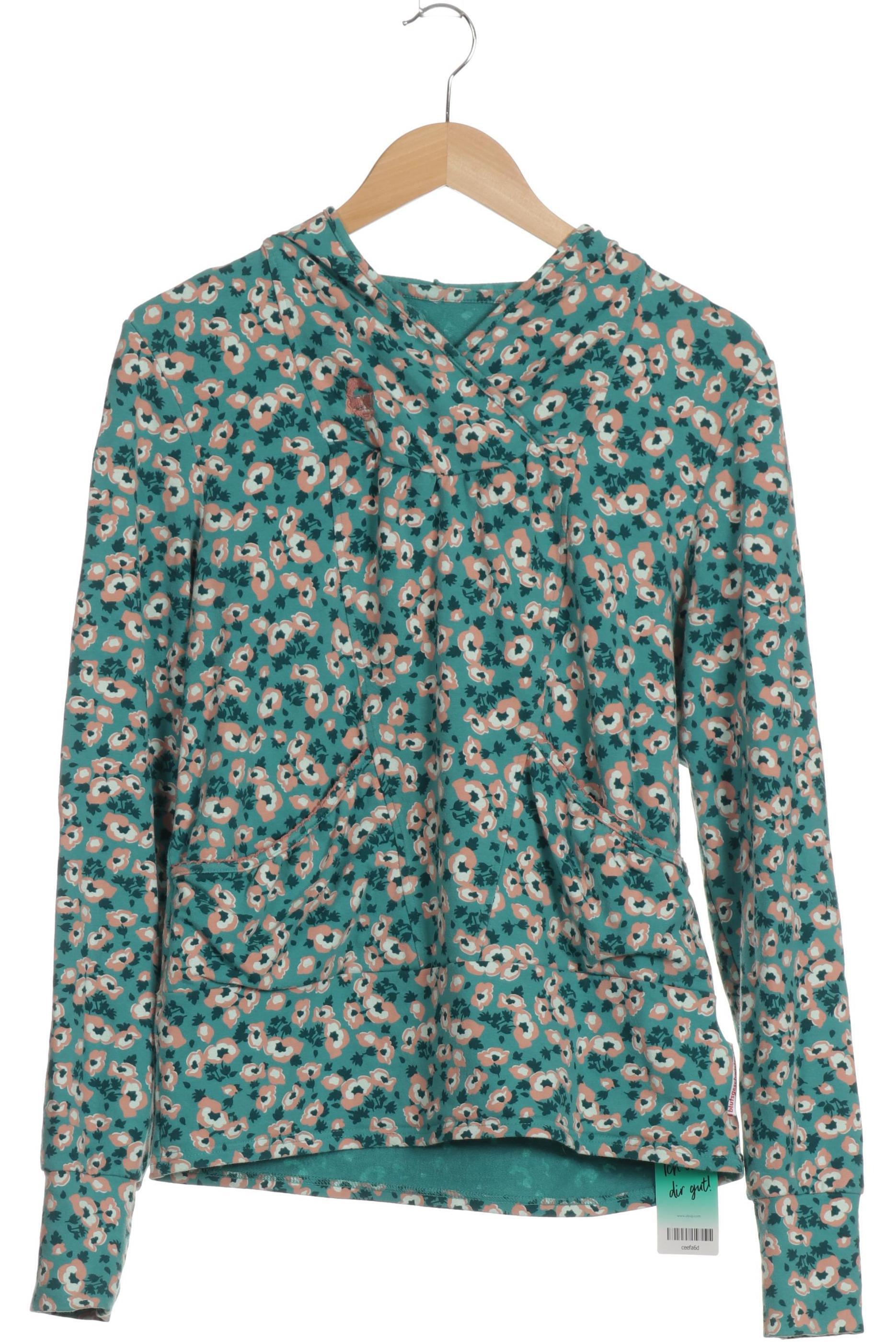 

Blutsgeschwister Damen Kapuzenpullover, türkis, Gr.