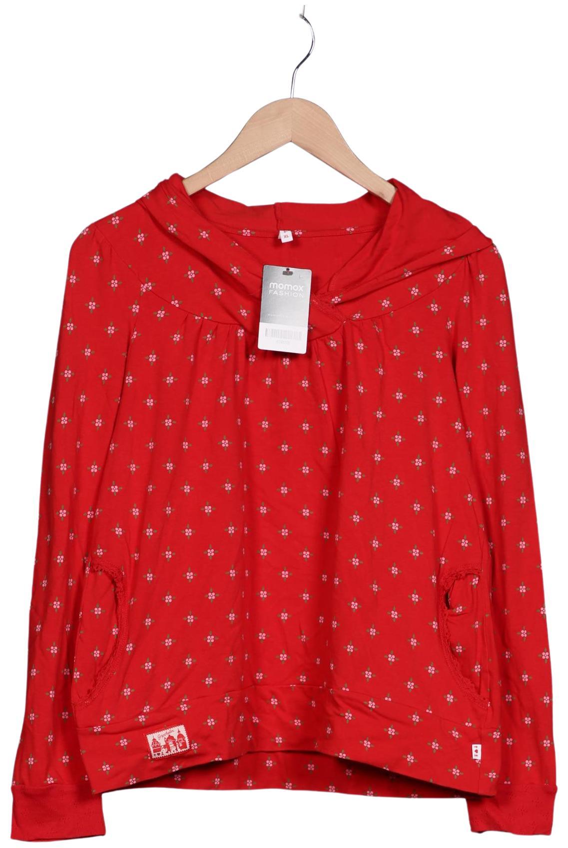 

Blutsgeschwister Damen Kapuzenpullover, rot, Gr. 44