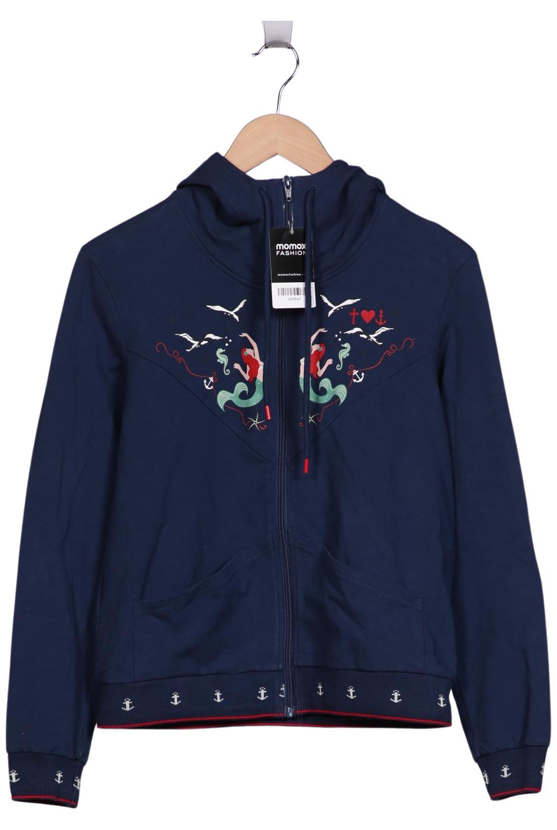 

Blutsgeschwister Damen Kapuzenpullover, marineblau, Gr. 38