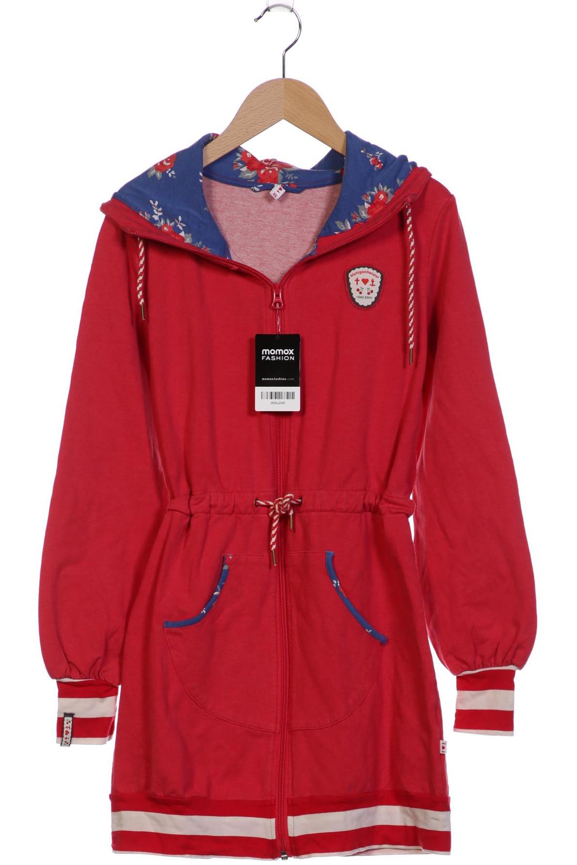 

Blutsgeschwister Damen Kapuzenpullover, rot, Gr. 34