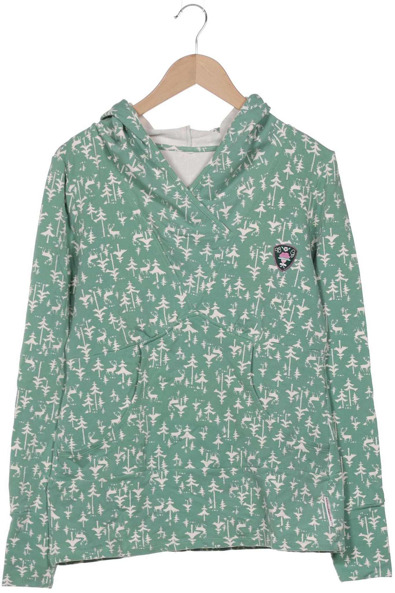 

Blutsgeschwister Damen Kapuzenpullover, grün, Gr. 44