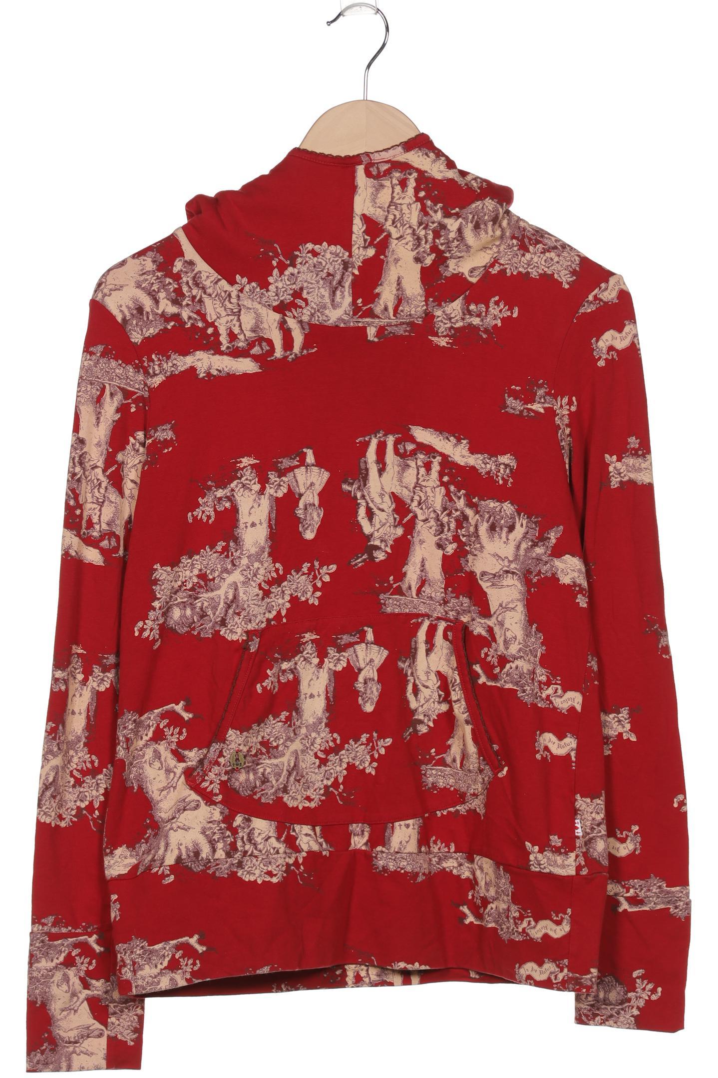 

Blutsgeschwister Damen Kapuzenpullover, rot, Gr. 42