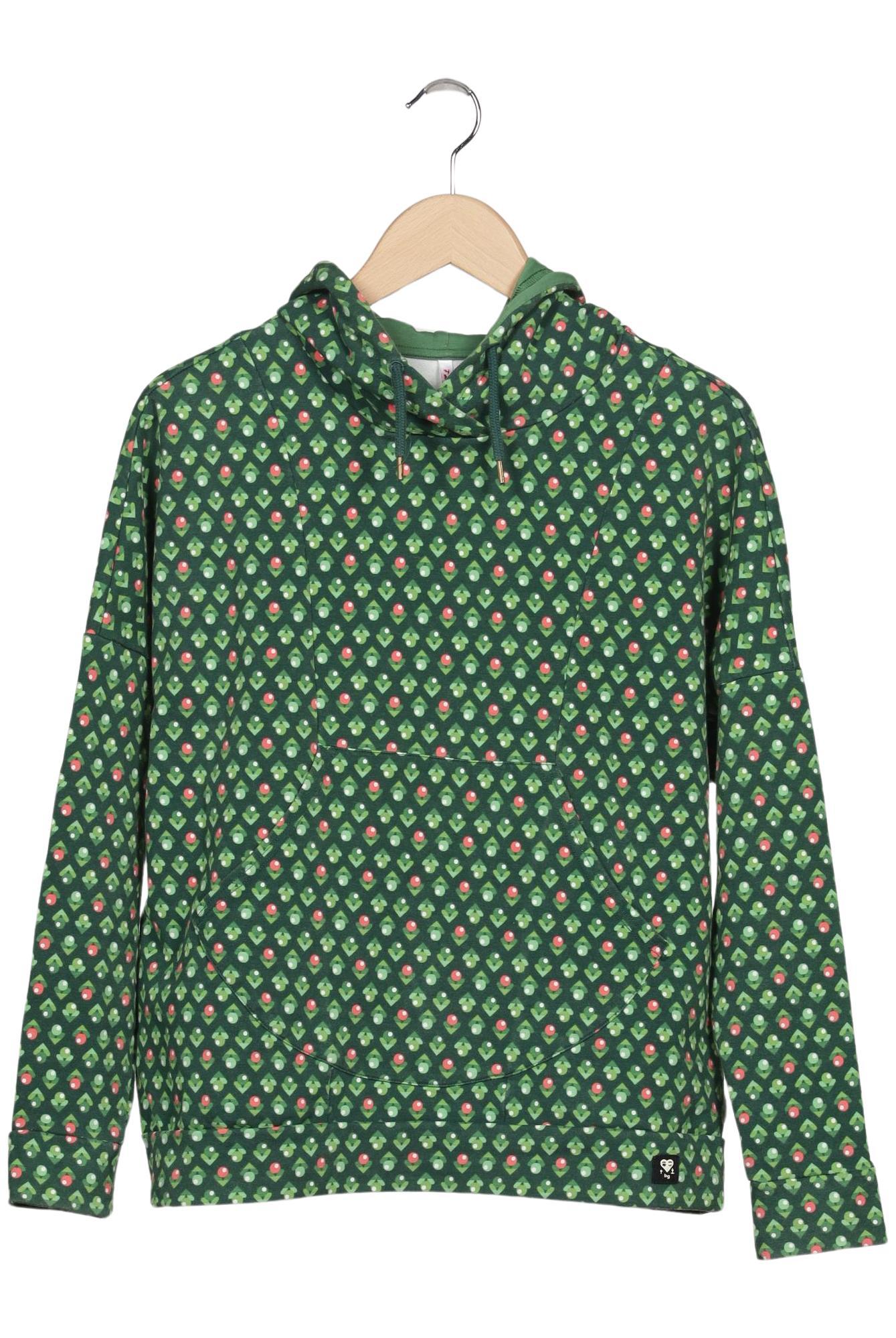 

Blutsgeschwister Damen Kapuzenpullover, grün, Gr. 38