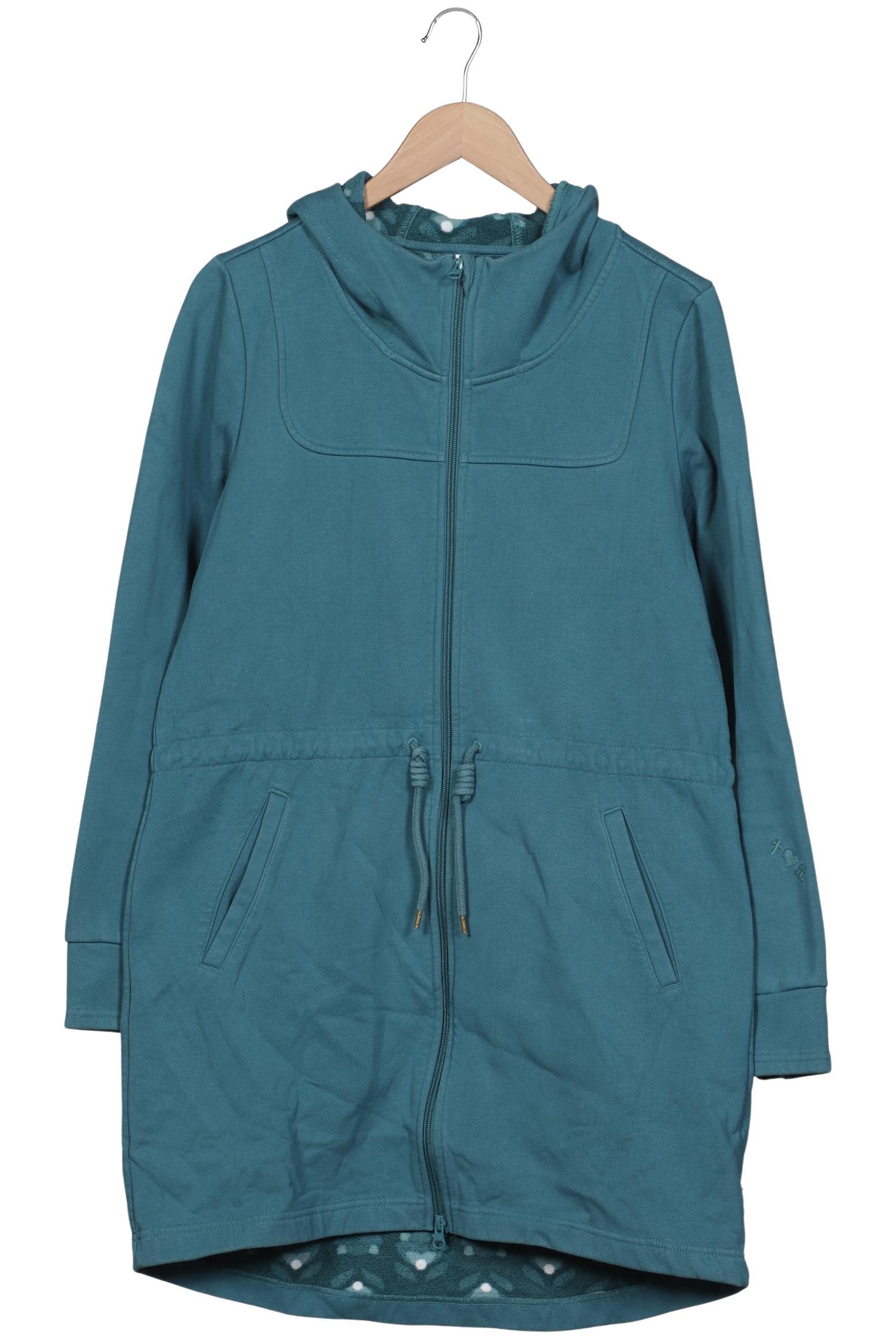 

Blutsgeschwister Damen Kapuzenpullover, türkis, Gr. 44