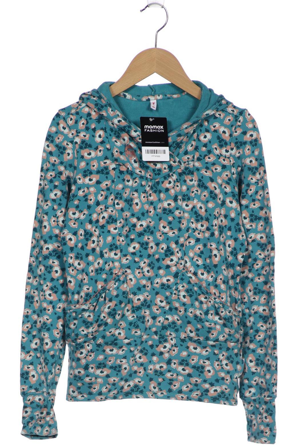 

Blutsgeschwister Damen Kapuzenpullover, türkis, Gr. 34