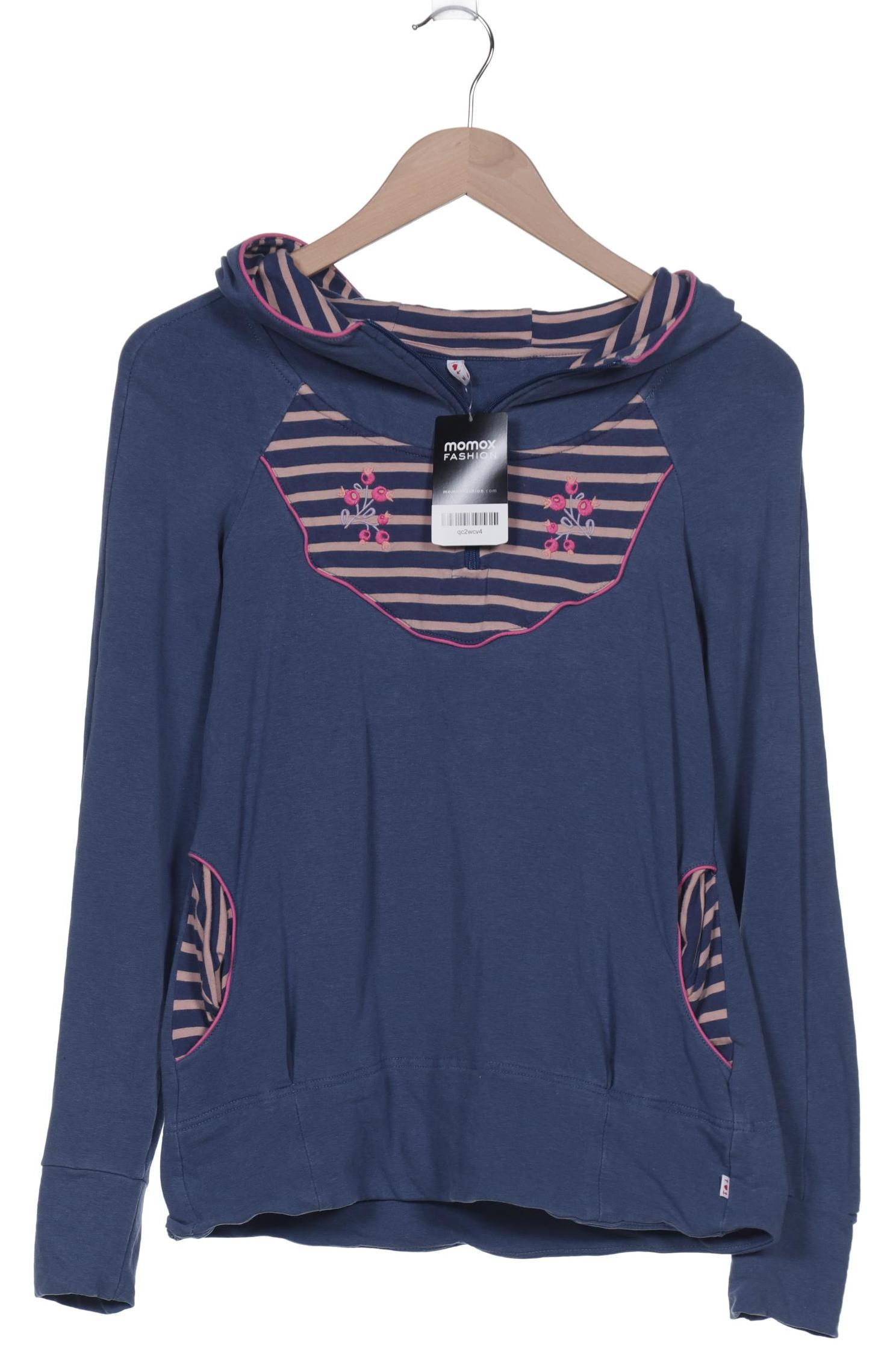 

Blutsgeschwister Damen Kapuzenpullover, blau