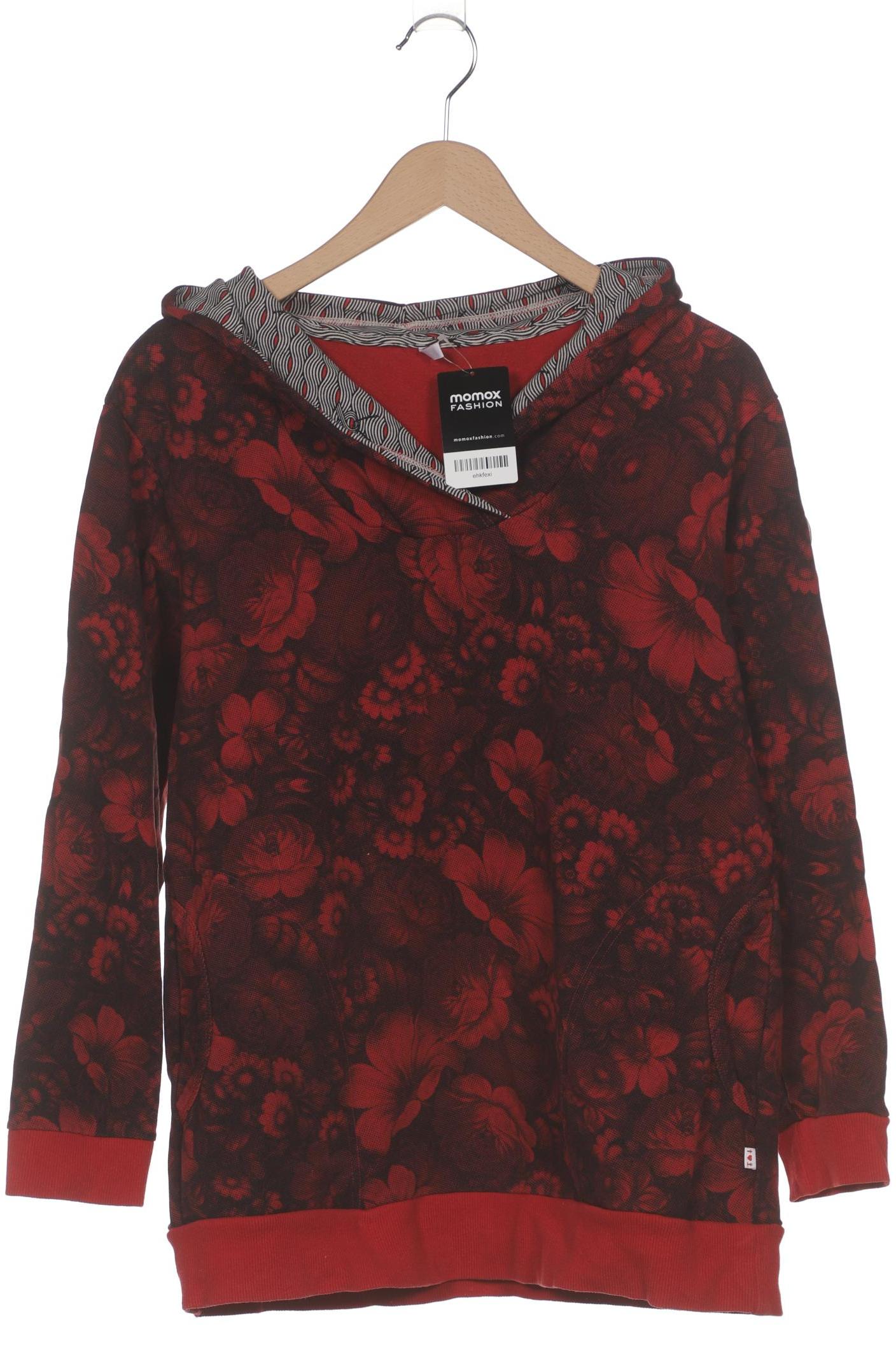 

Blutsgeschwister Damen Kapuzenpullover, rot, Gr. 44