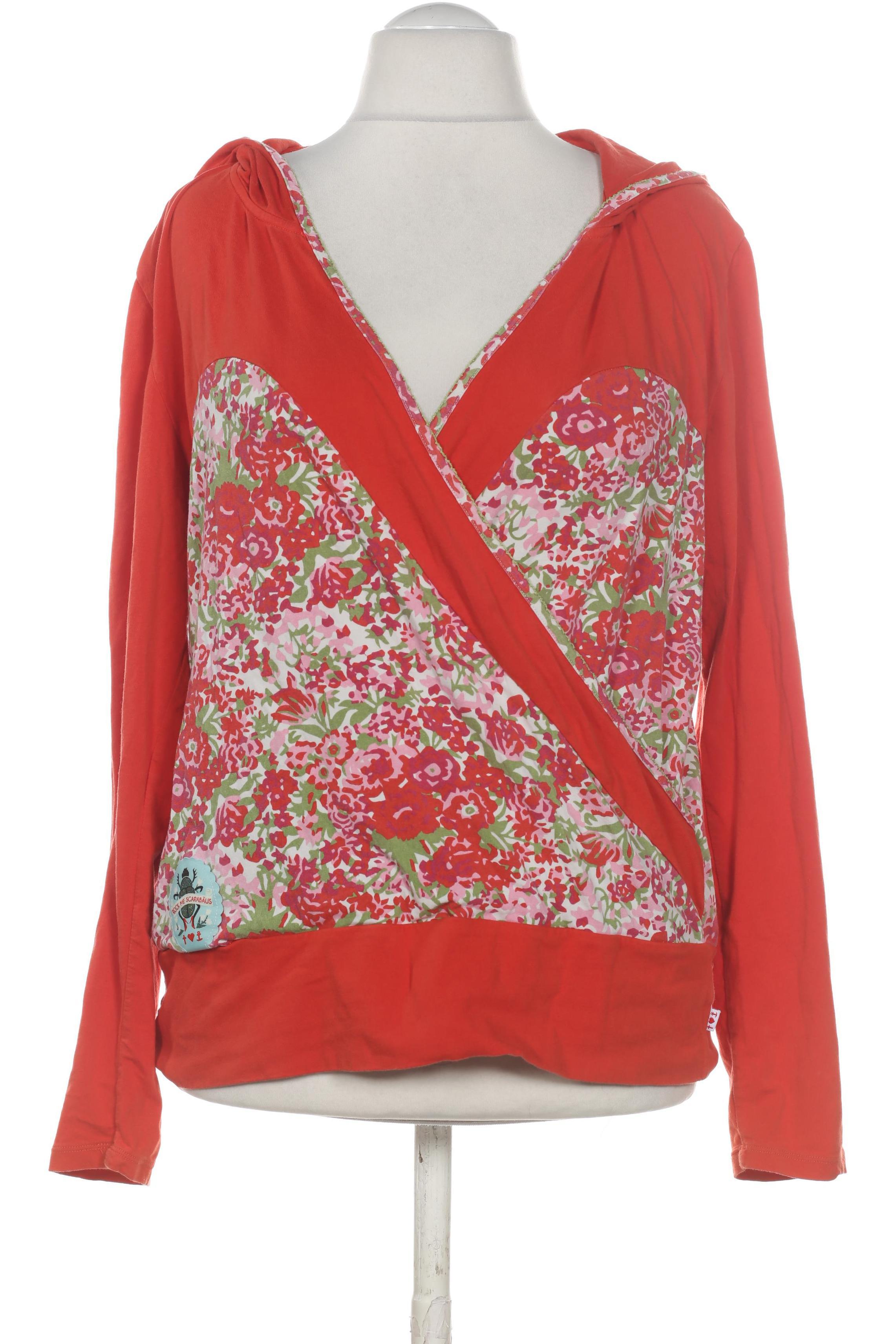 

Blutsgeschwister Damen Kapuzenpullover, rot, Gr.