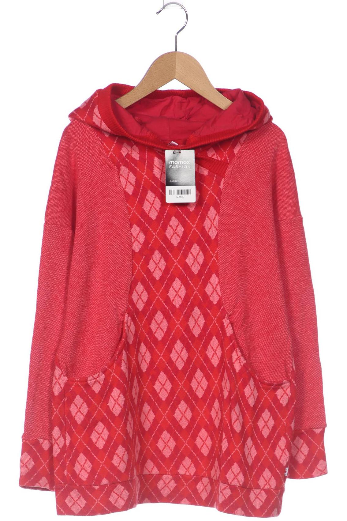 

Blutsgeschwister Damen Kapuzenpullover, rot, Gr. 36