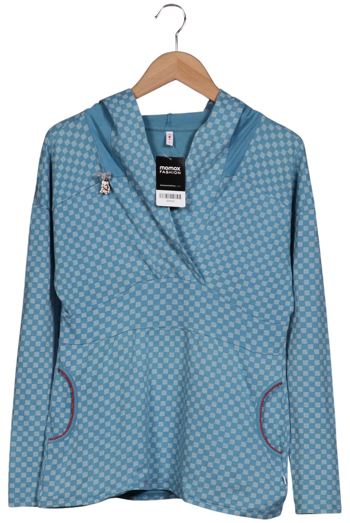 

Blutsgeschwister Damen Kapuzenpullover, hellblau, Gr. 42