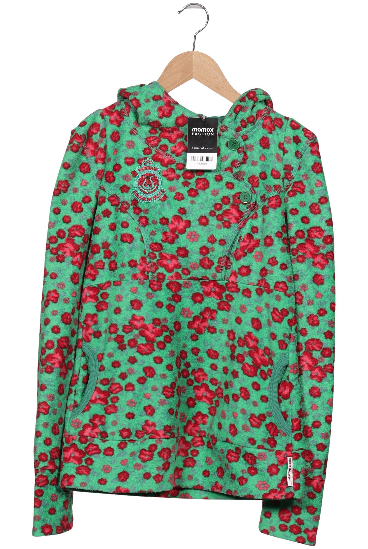 

Blutsgeschwister Damen Kapuzenpullover, grün, Gr. 38