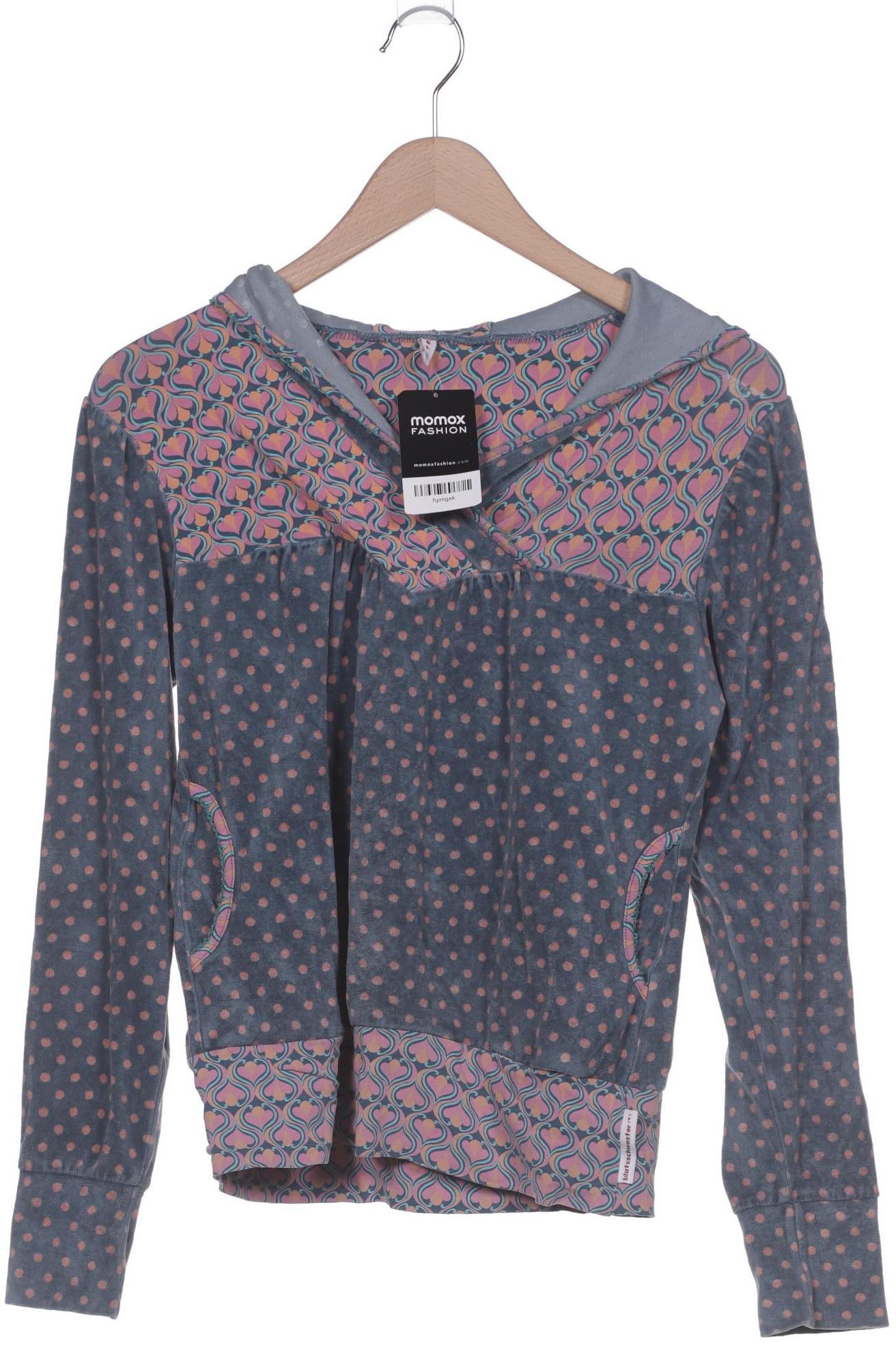 

Blutsgeschwister Damen Kapuzenpullover, blau, Gr. 36
