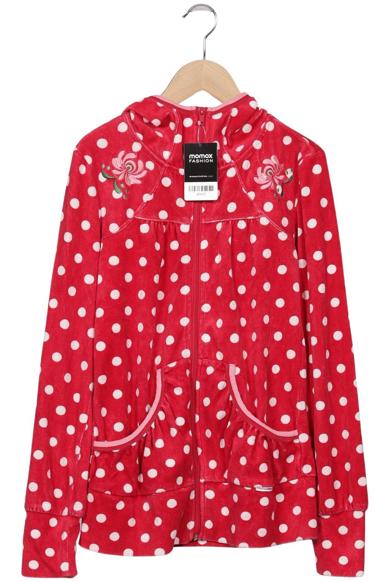 

Blutsgeschwister Damen Kapuzenpullover, rot, Gr. 38