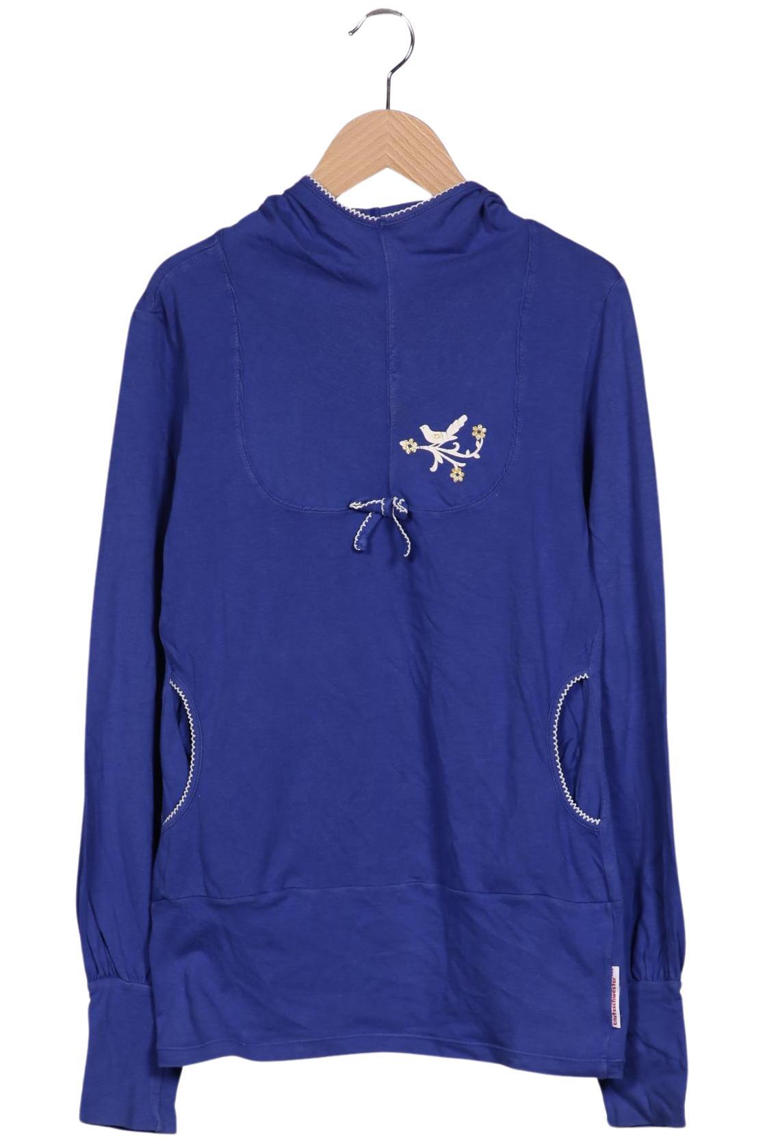 

Blutsgeschwister Damen Kapuzenpullover, blau, Gr. 36