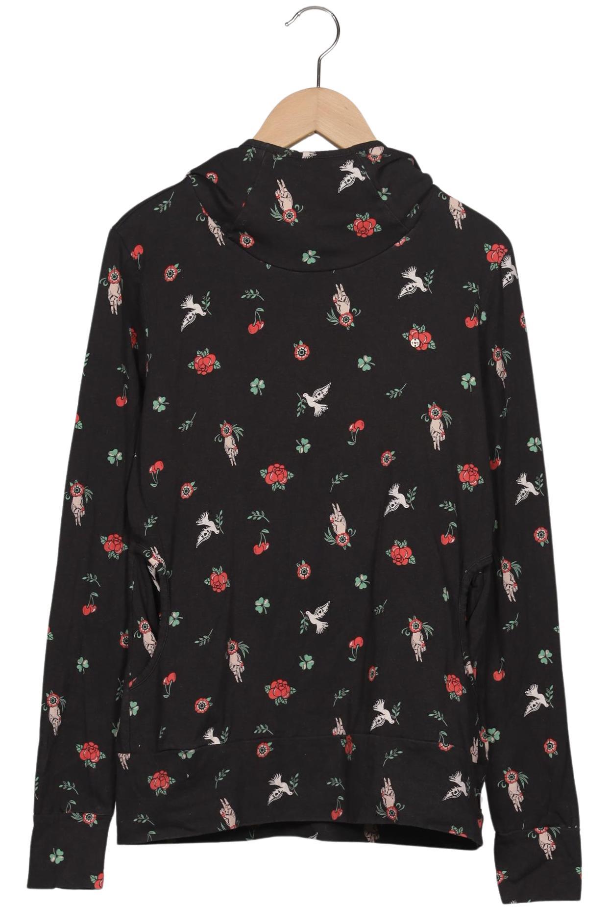 

Blutsgeschwister Damen Kapuzenpullover, schwarz, Gr. 38