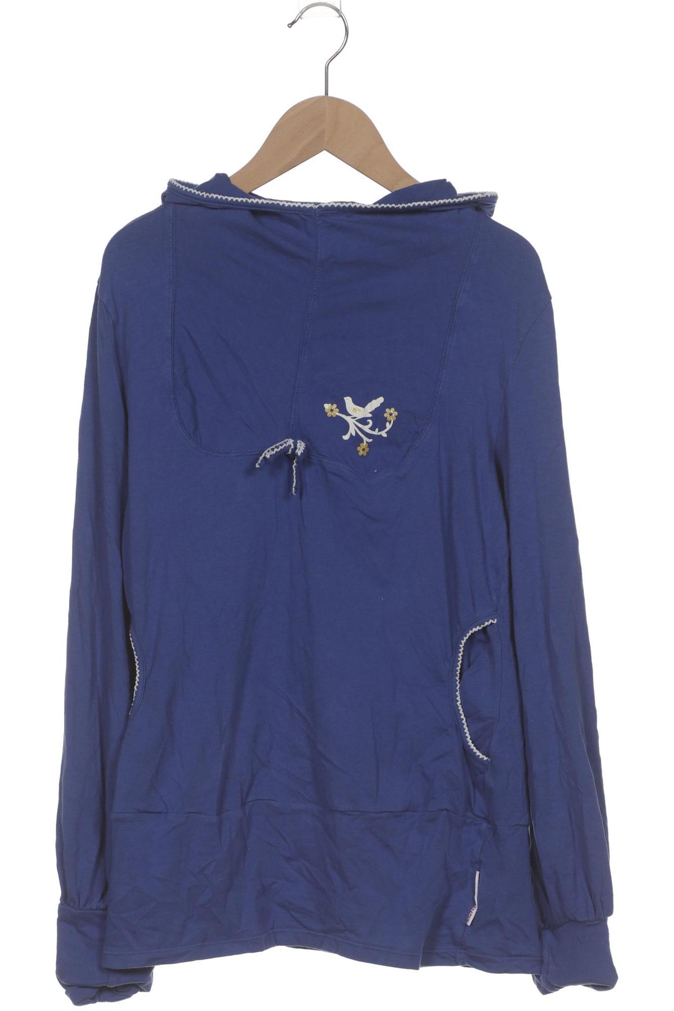 

Blutsgeschwister Damen Kapuzenpullover, blau, Gr. 42
