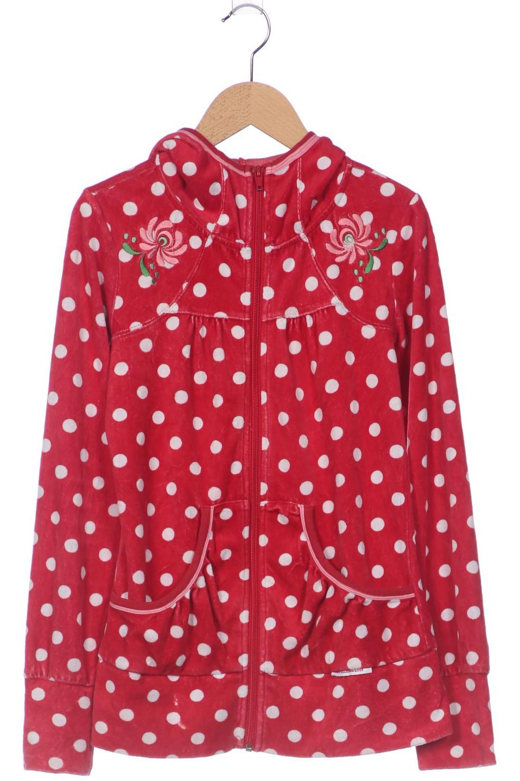 

Blutsgeschwister Damen Kapuzenpullover, rot, Gr. 34