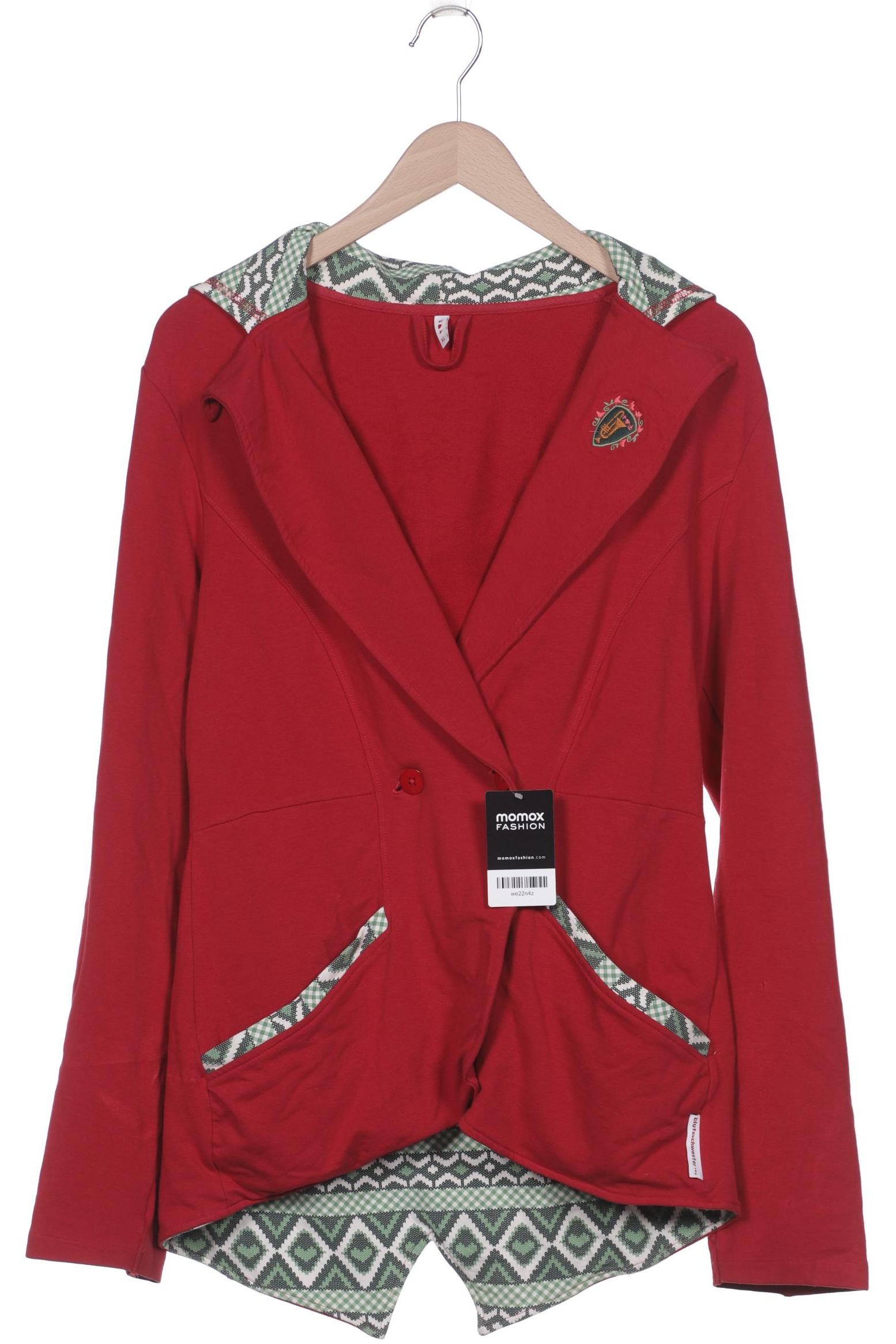

Blutsgeschwister Damen Kapuzenpullover, rot, Gr. 44