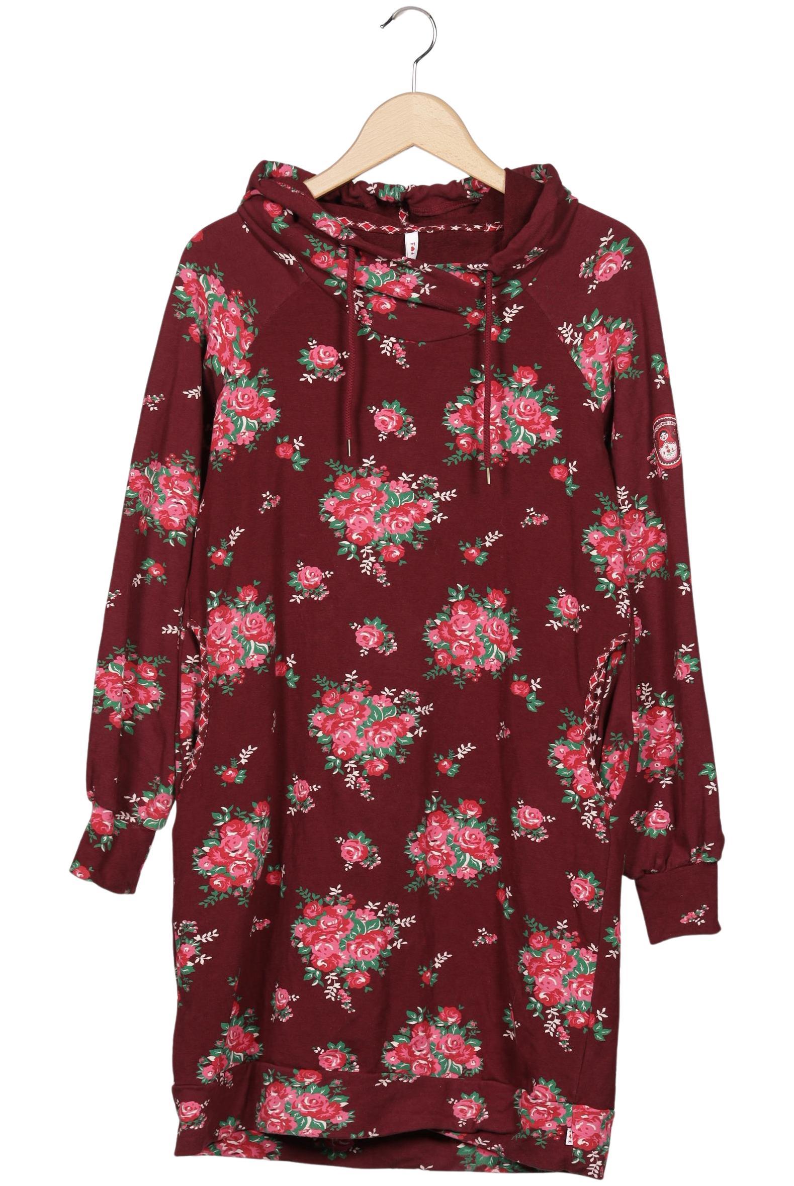 

Blutsgeschwister Damen Kapuzenpullover, rot, Gr. 44