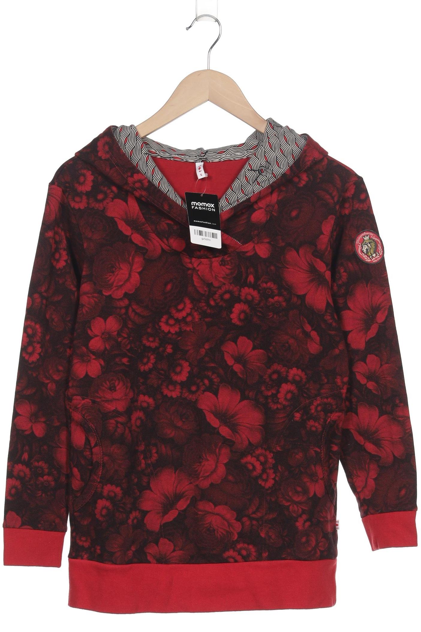 

Blutsgeschwister Damen Kapuzenpullover, rot, Gr. 36