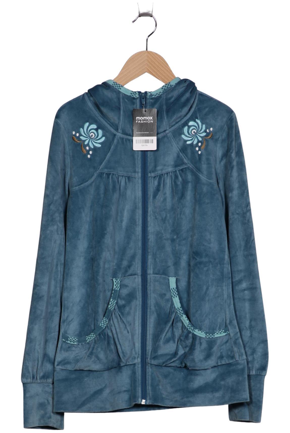 

Blutsgeschwister Damen Kapuzenpullover, blau, Gr. 38