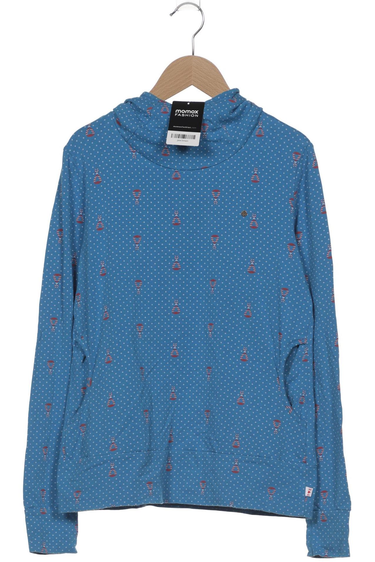

Blutsgeschwister Damen Kapuzenpullover, blau, Gr. 38