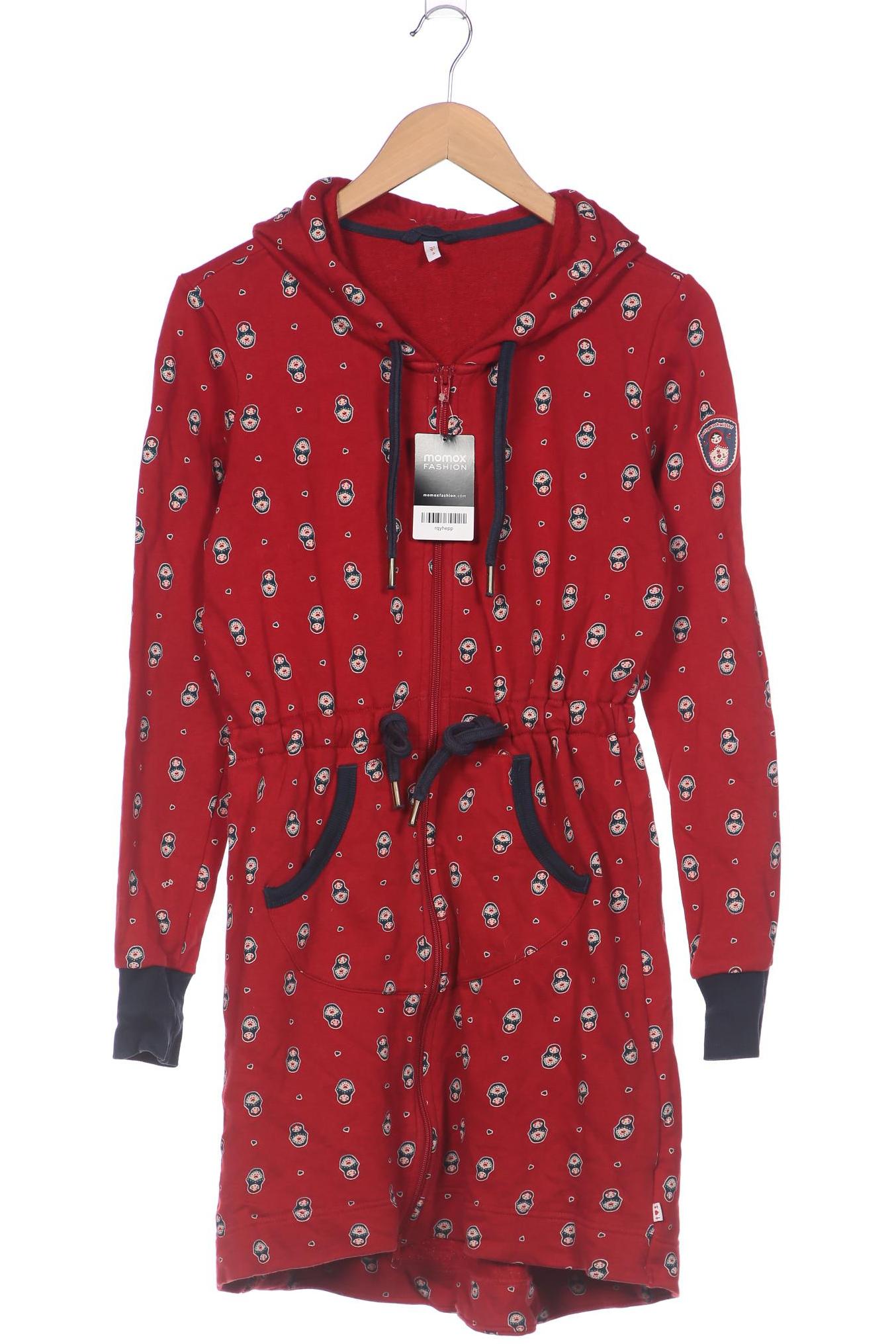 

Blutsgeschwister Damen Kapuzenpullover, rot, Gr. 36