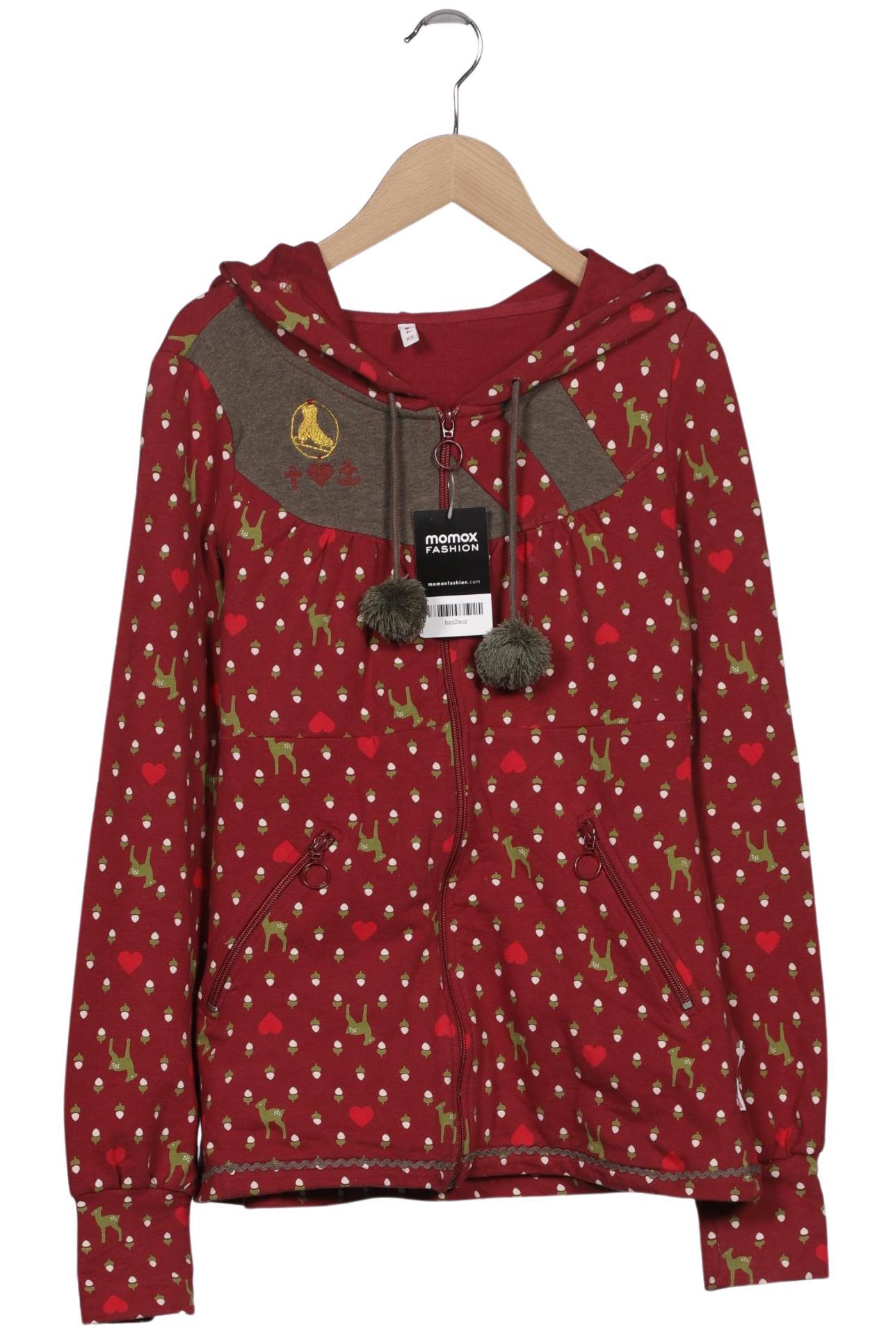 

Blutsgeschwister Damen Kapuzenpullover, bordeaux, Gr. 34