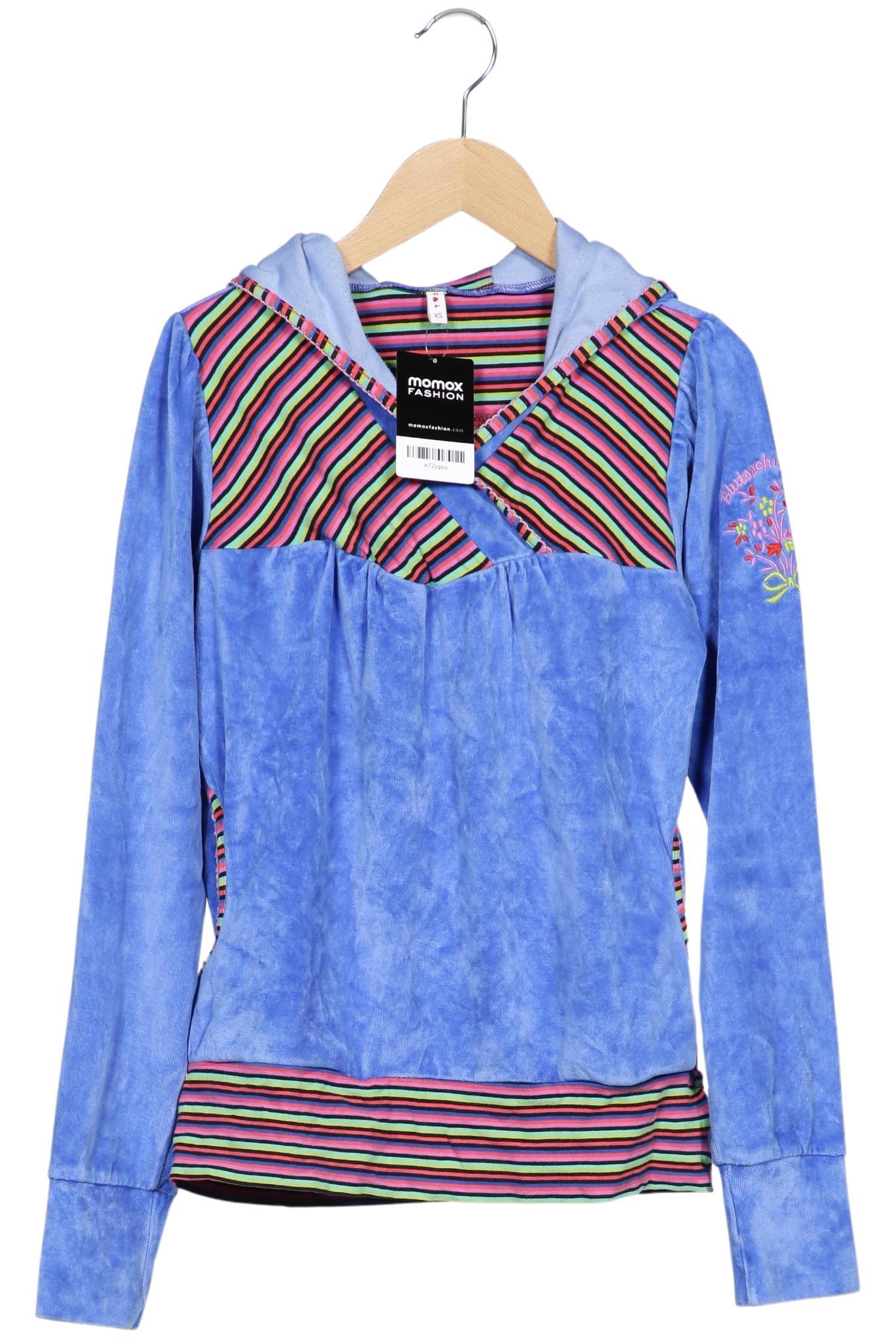 

Blutsgeschwister Damen Kapuzenpullover, blau, Gr. 34