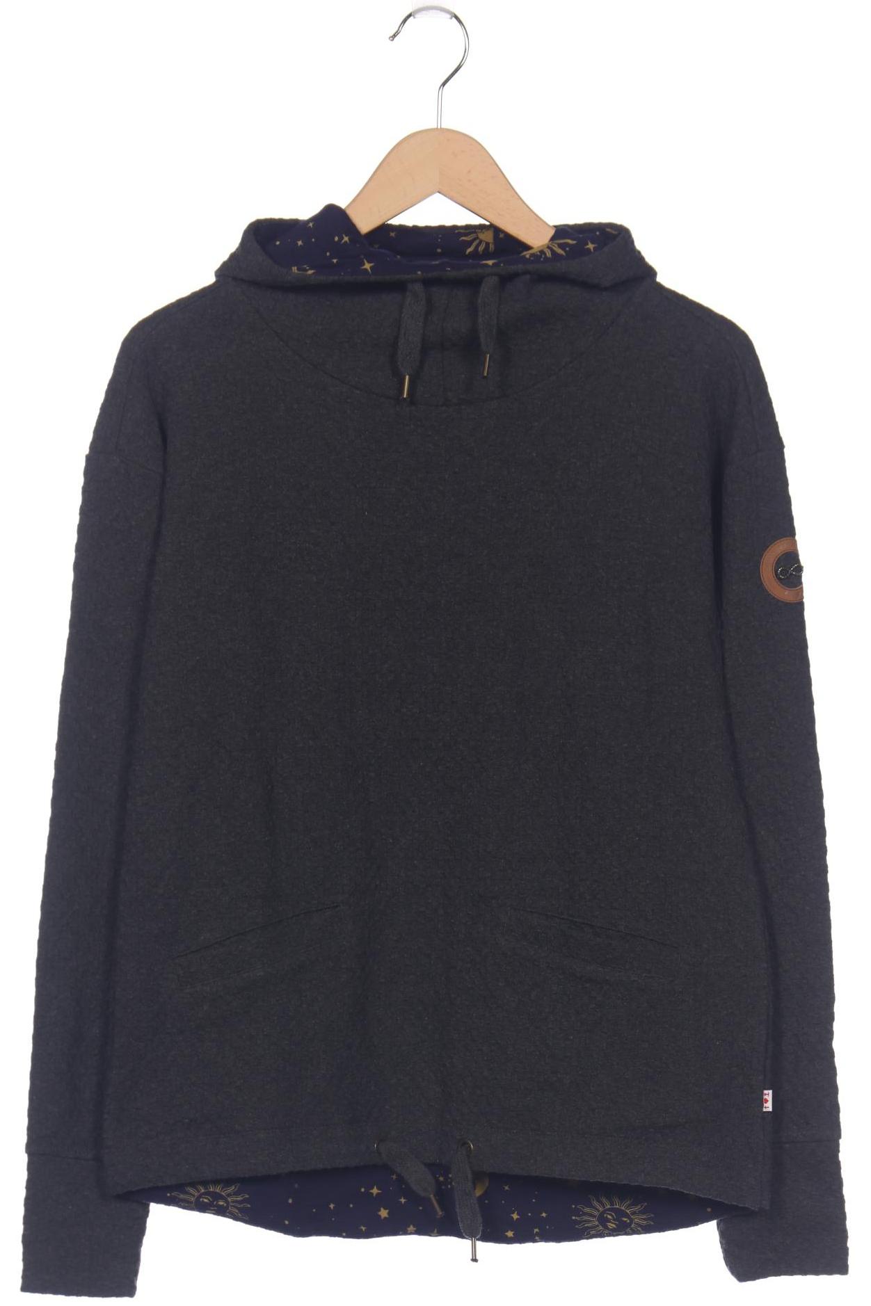 

Blutsgeschwister Damen Kapuzenpullover, grau, Gr. 36