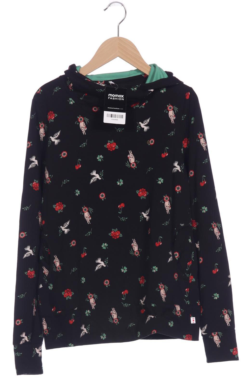 

Blutsgeschwister Damen Kapuzenpullover, schwarz, Gr. 38