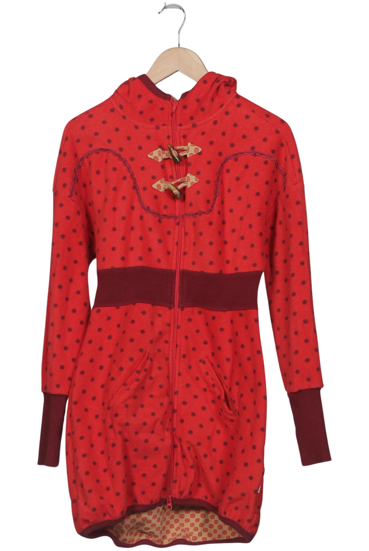 

Blutsgeschwister Damen Kapuzenpullover, rot, Gr. 36