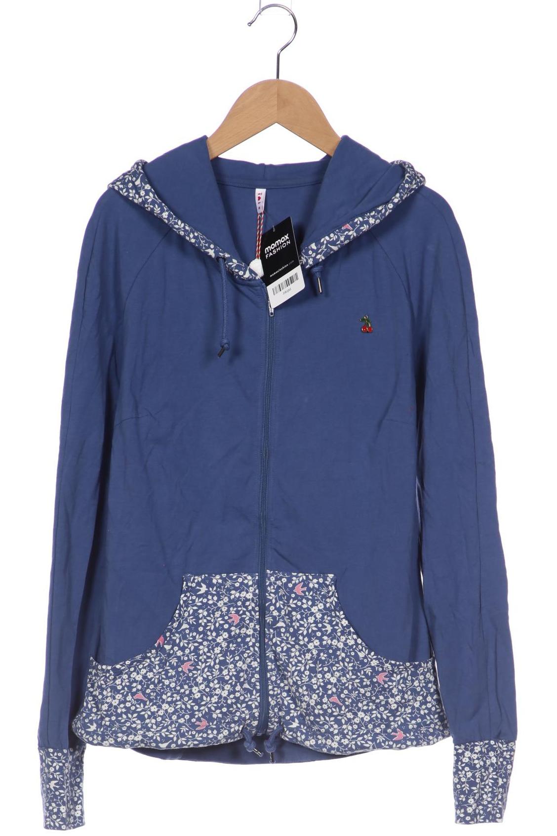 

Blutsgeschwister Damen Kapuzenpullover, blau, Gr. 38