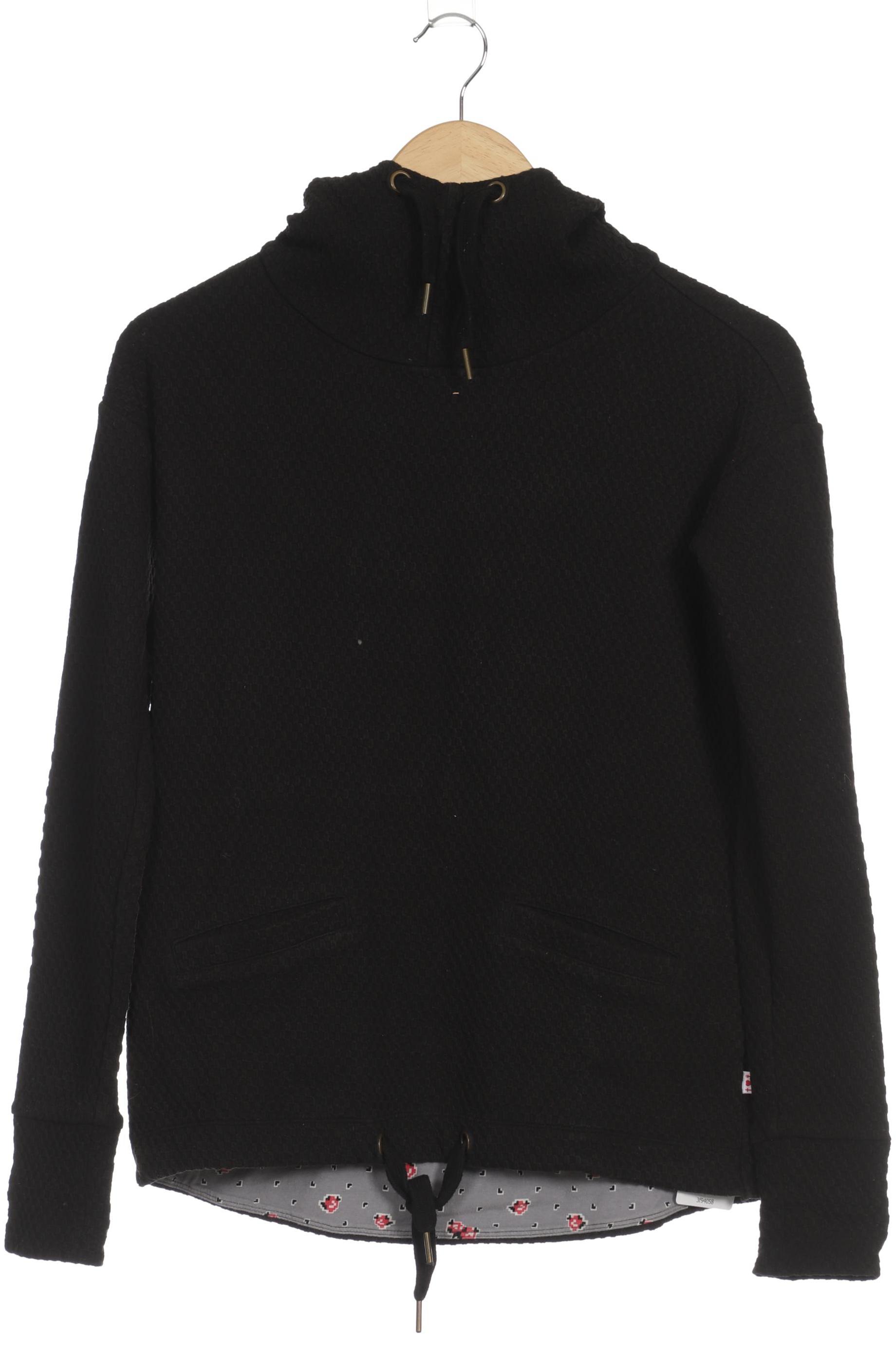 

Blutsgeschwister Damen Kapuzenpullover, schwarz, Gr. 34