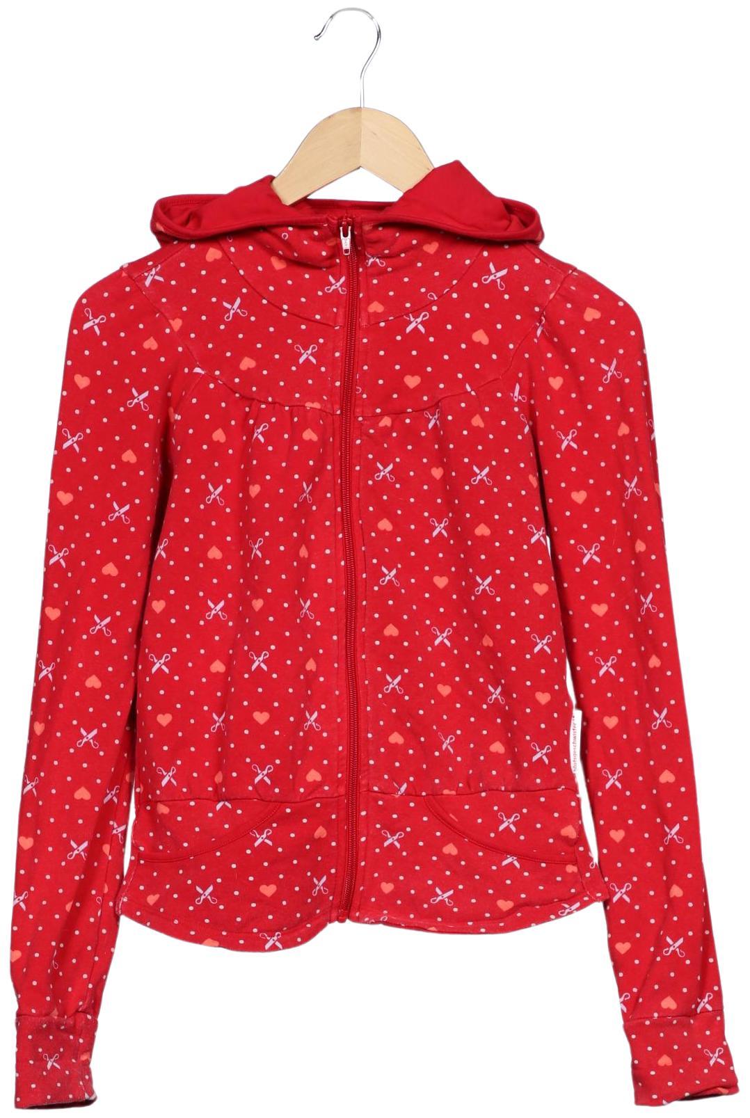 

Blutsgeschwister Damen Kapuzenpullover, rot, Gr. 36