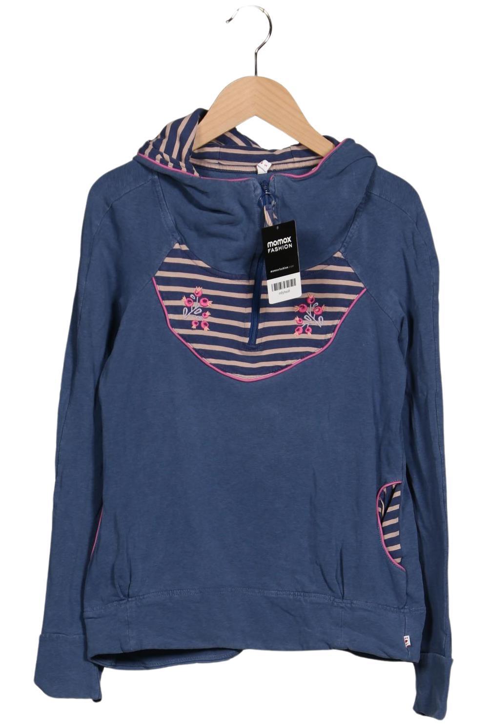 

Blutsgeschwister Damen Kapuzenpullover, blau, Gr. 36