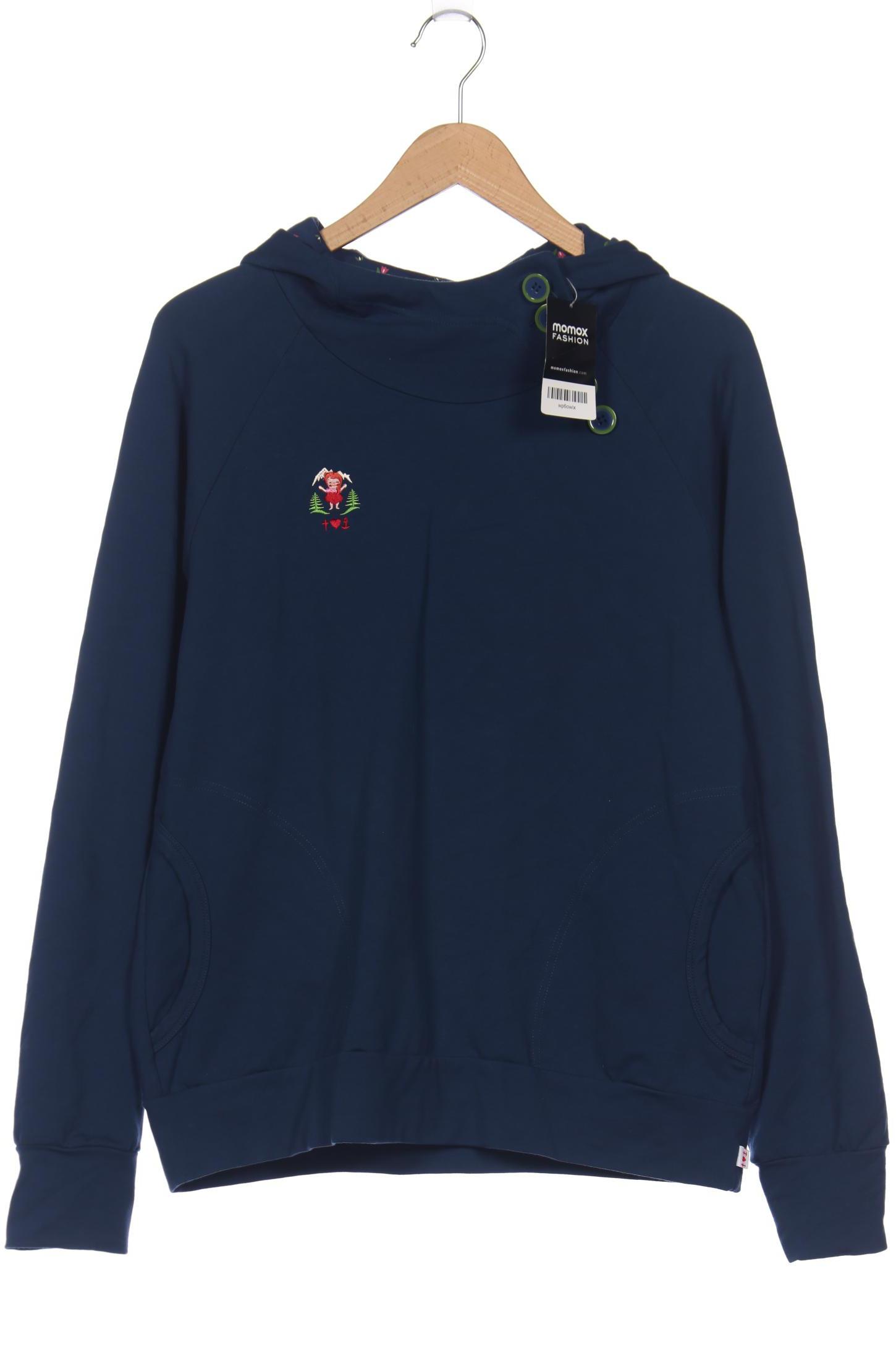 

Blutsgeschwister Damen Kapuzenpullover, blau