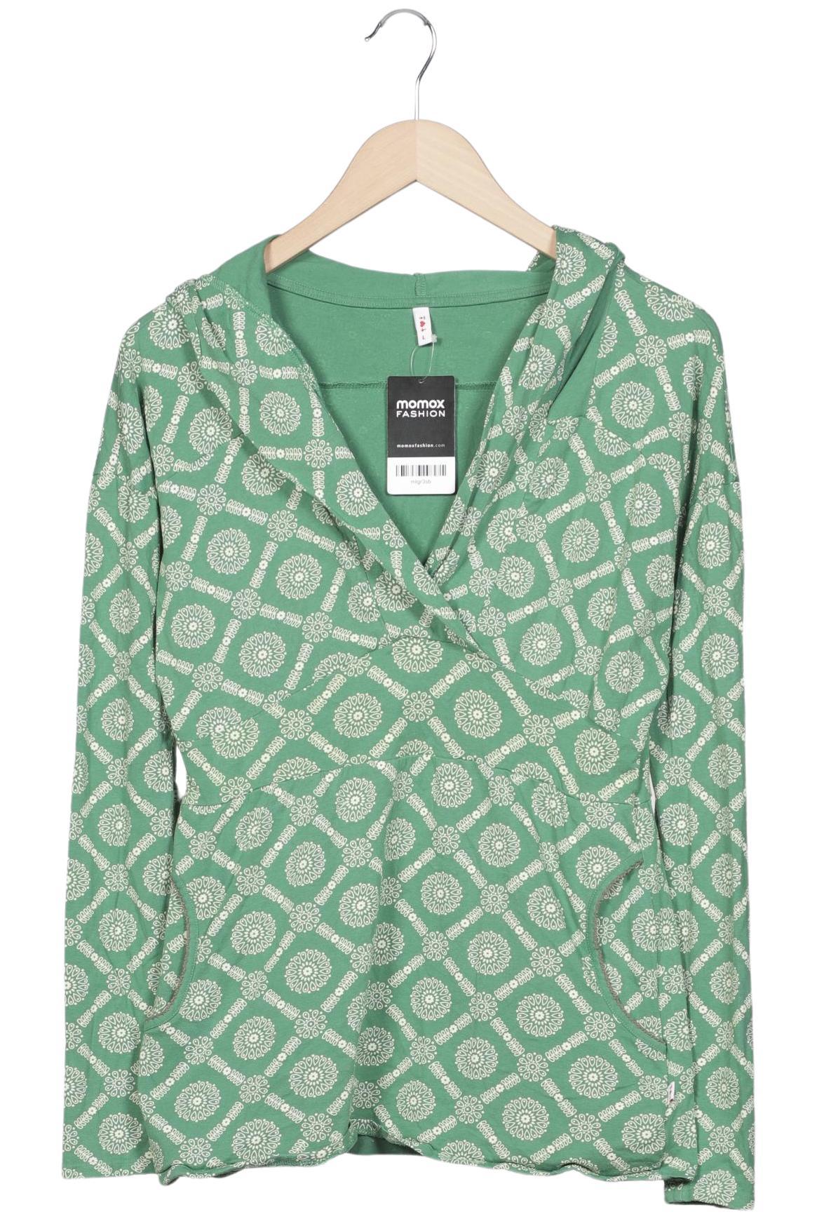 

Blutsgeschwister Damen Kapuzenpullover, grün, Gr. 42